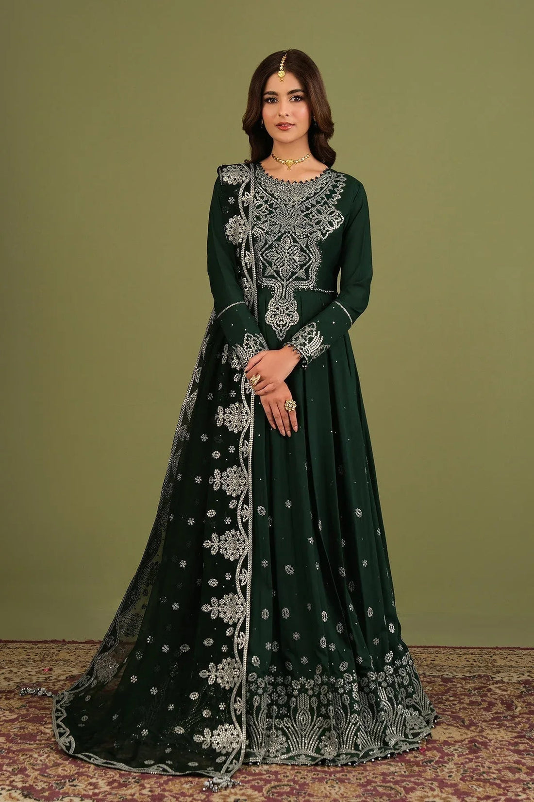 Alizeh | Luxe Raw Silk | AF-RS-14-Alice - Aqsa Fabrics