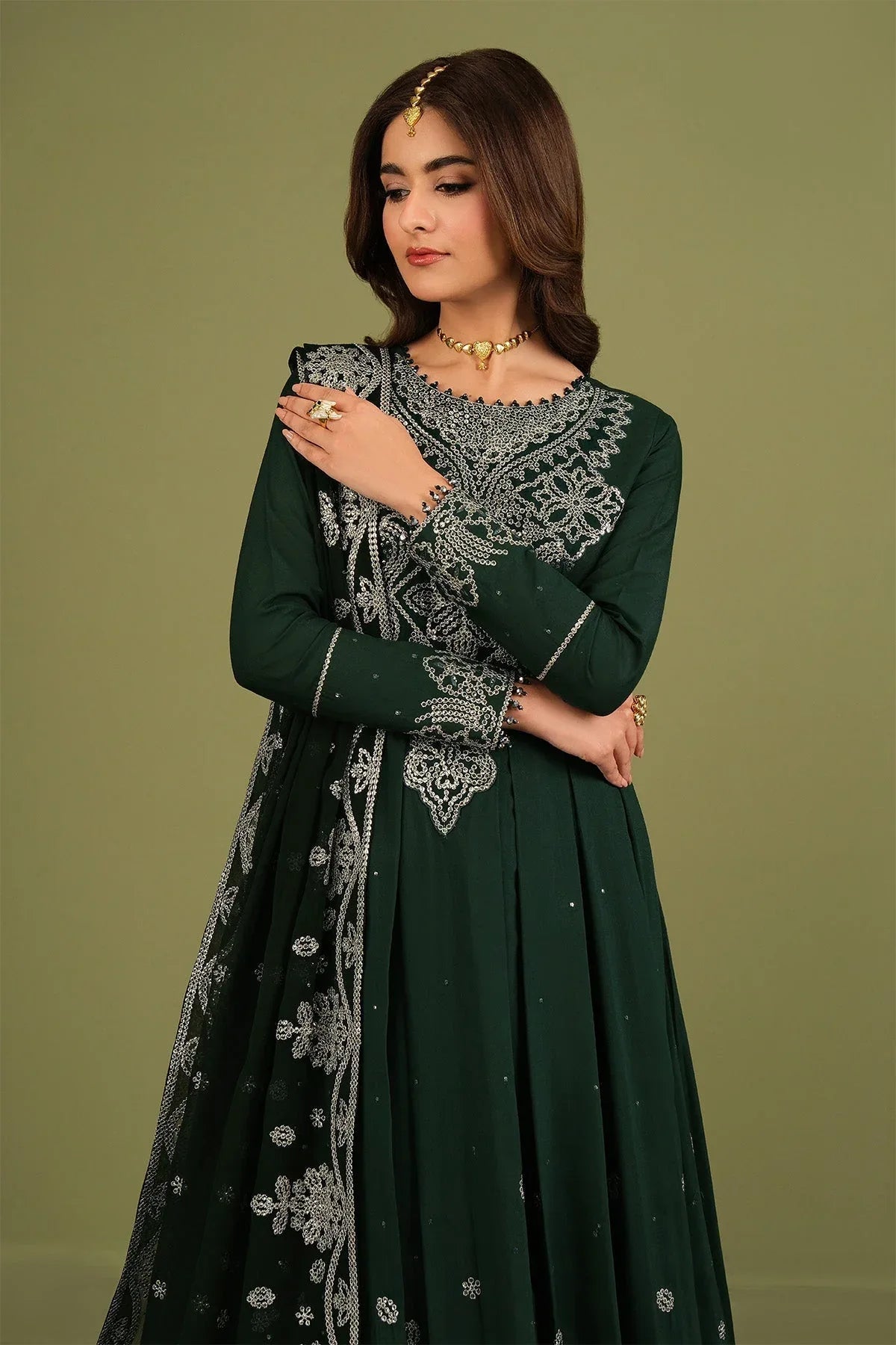 Alizeh | Luxe Raw Silk | AF-RS-14-Alice - Aqsa Fabrics