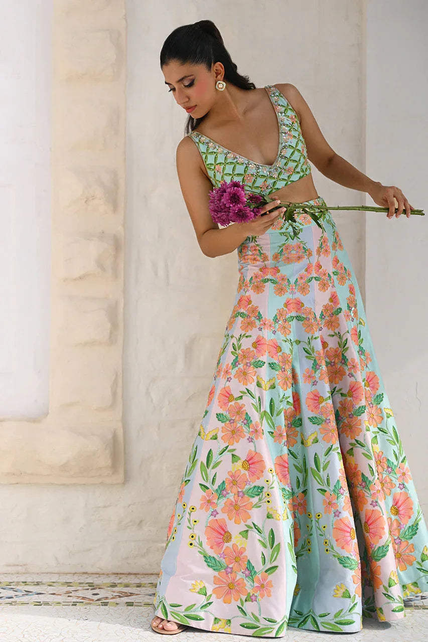 Sania Maskatiya | Fall Festive Glimmer | Nariman - Aqsa Fabrics