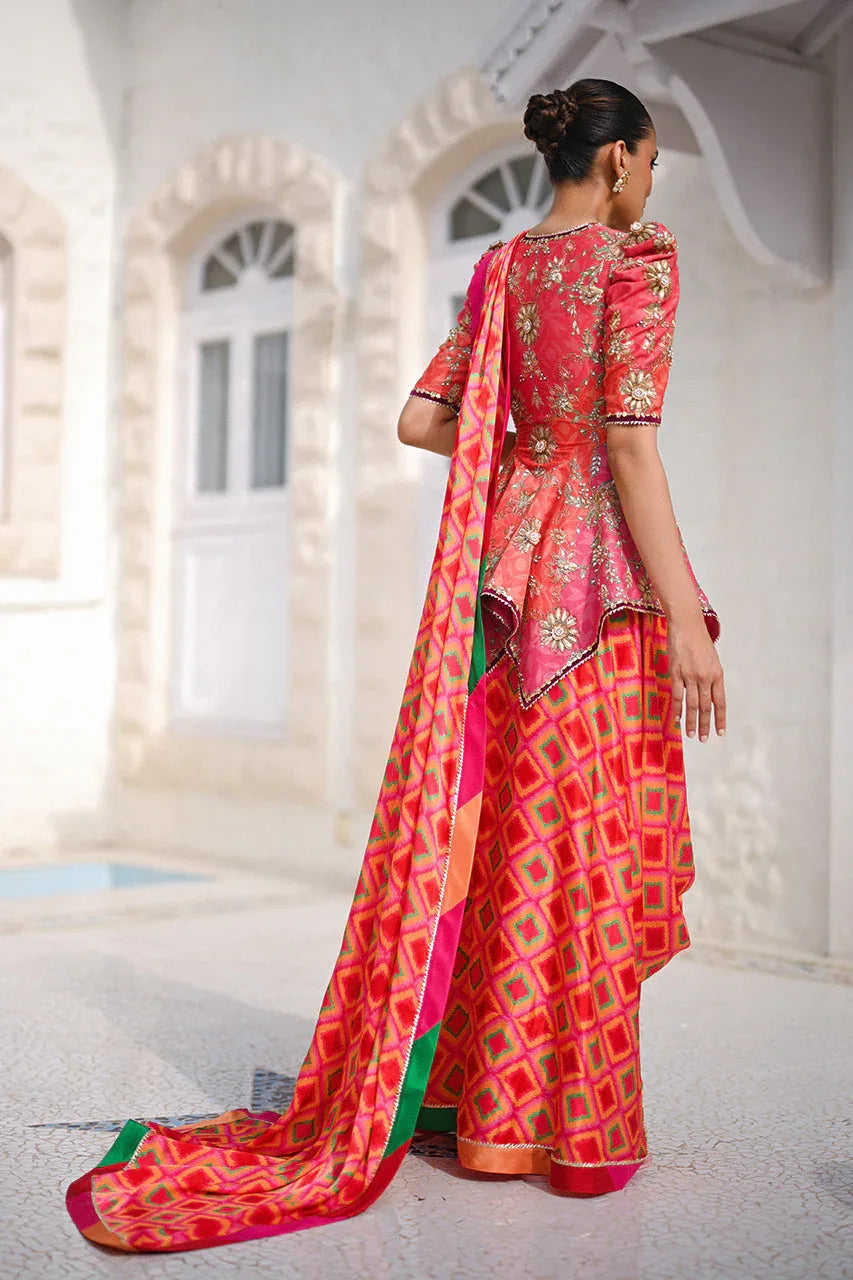 Sania Maskatiya | Fall Festive Glimmer | Laine - Aqsa Fabrics