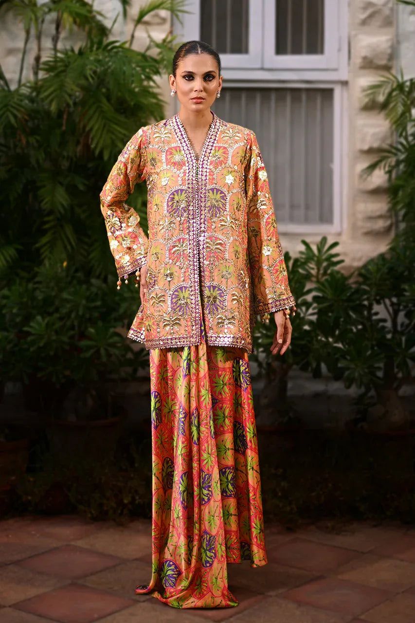 Sania Maskatiya | Fall Festive Glimmer | Miran - Aqsa Fabrics