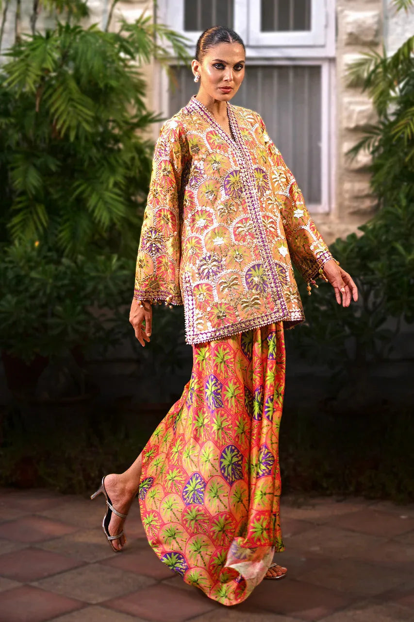 Sania Maskatiya | Fall Festive Glimmer | Miran - Aqsa Fabrics