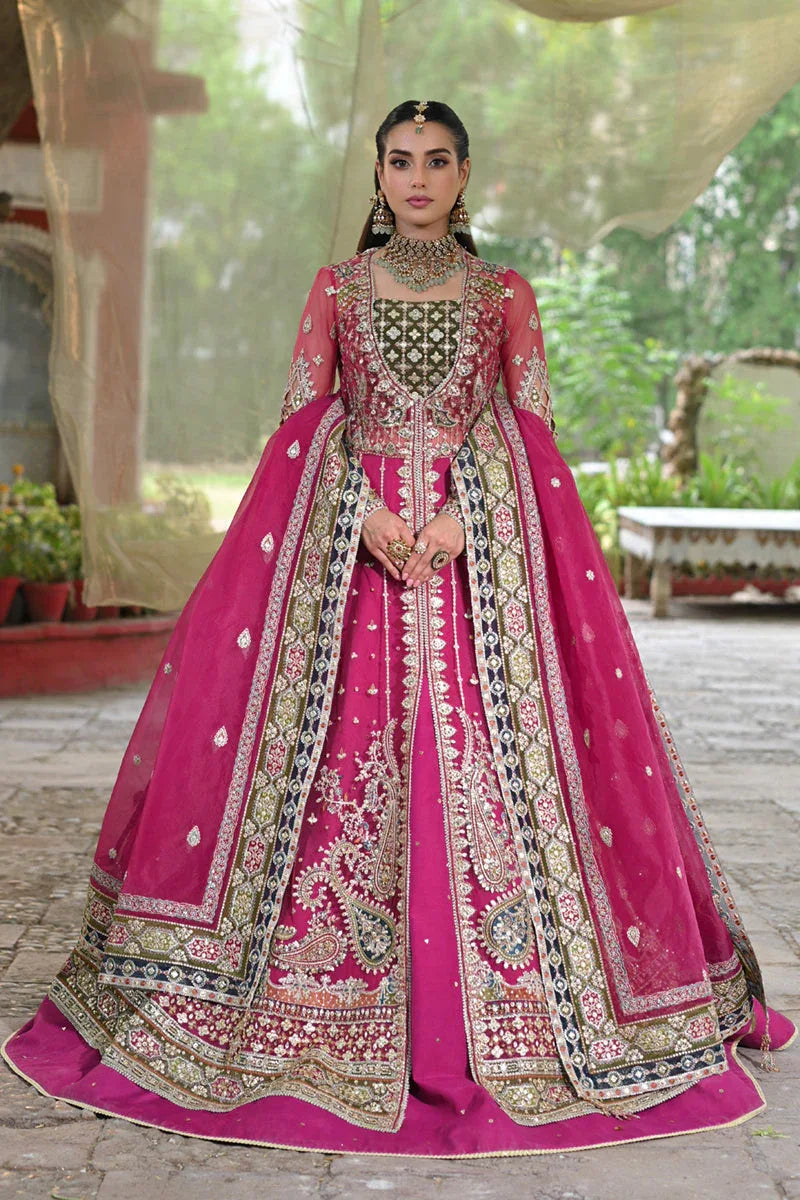 Qalamkar | Singhar Wedding Collection | RF-04 RIMEL - Aqsa Fabrics