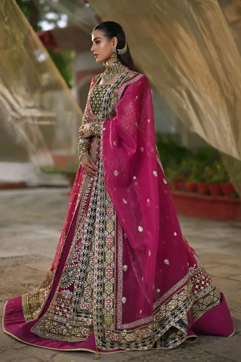 Qalamkar | Singhar Wedding Collection | RF-04 RIMEL - Aqsa Fabrics