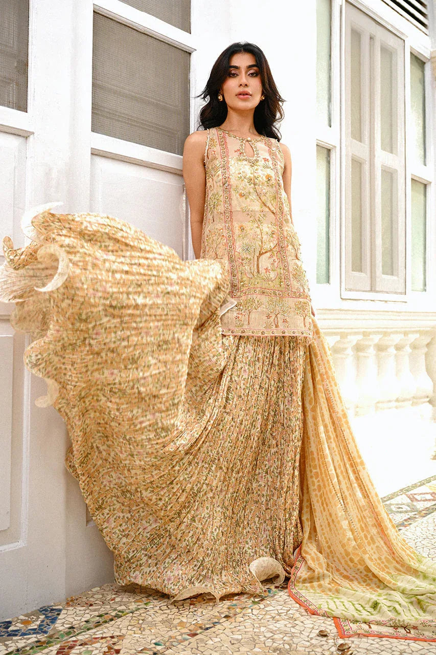 Sania Maskatiya | Fall Festive Glimmer |Nishka - Aqsa Fabrics
