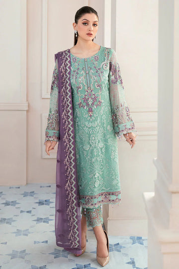 Ramsha | Rangoon Chiffon Collection 24 | D-902 - Aqsa Fabrics