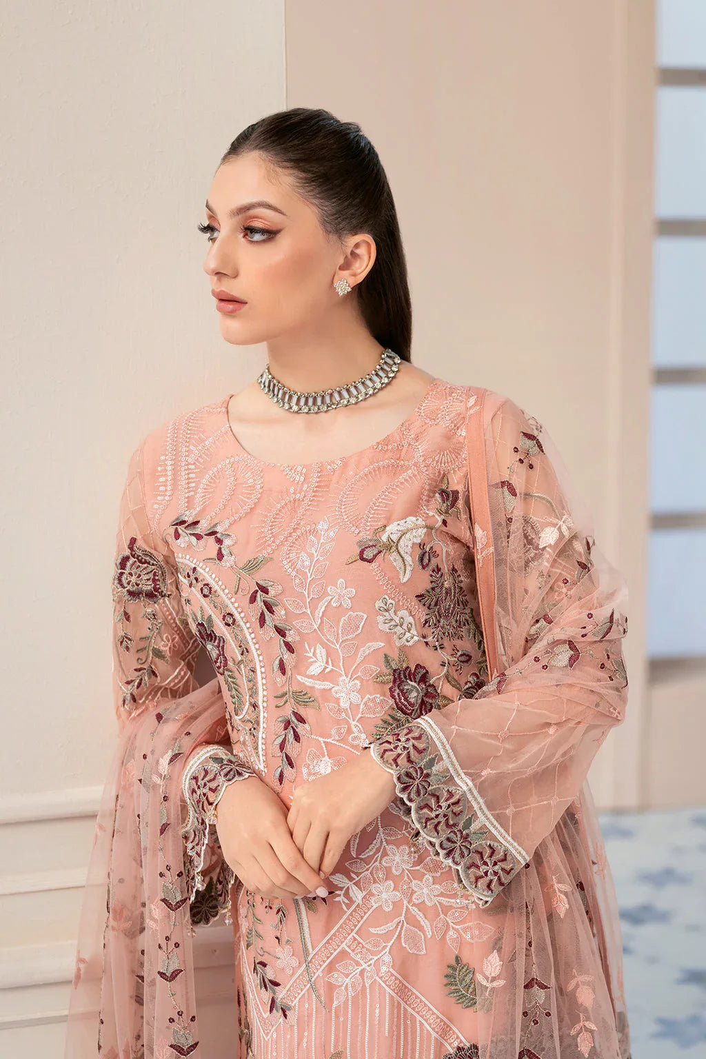 Ramsha | Rangoon Chiffon Collection 24 | D-901 - Aqsa Fabrics