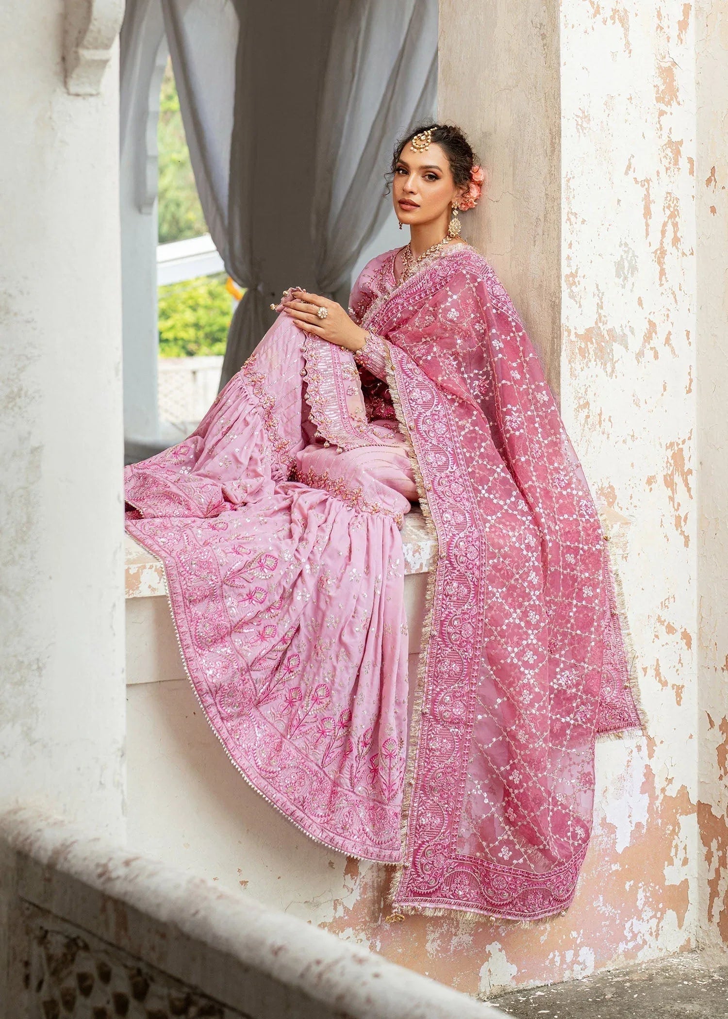 Dastoor | Shehnai Bridals Collection 24 |  Gulnar - Aqsa Fabrics