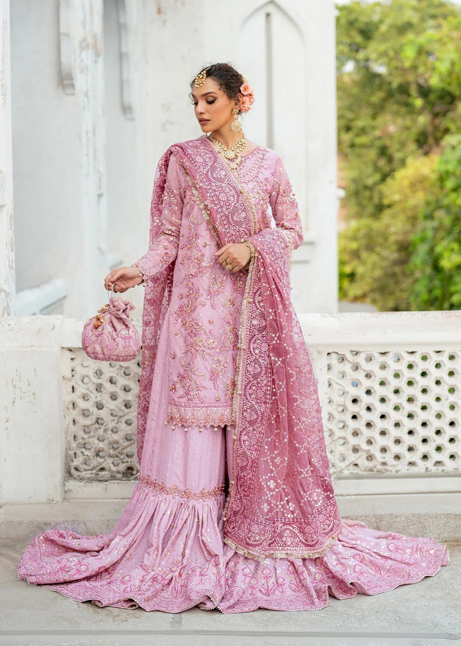 Dastoor | Shehnai Bridals Collection 24 |  Gulnar - Aqsa Fabrics