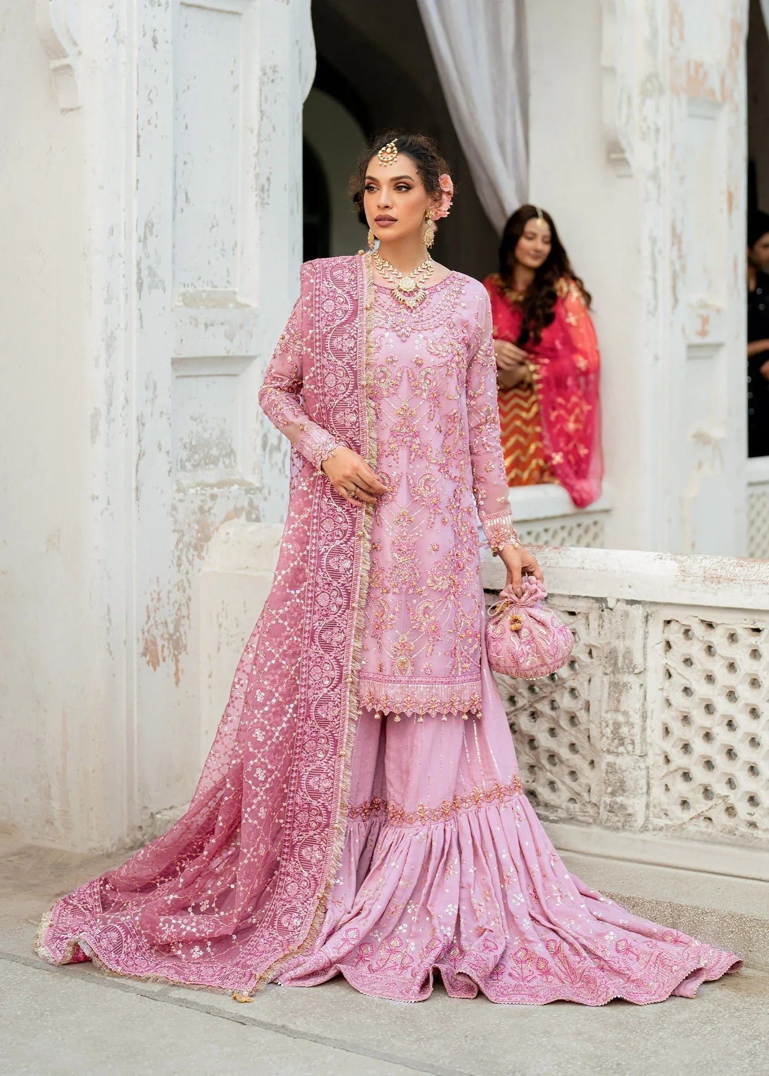Dastoor | Shehnai Bridals Collection 24 |  Gulnar - Aqsa Fabrics