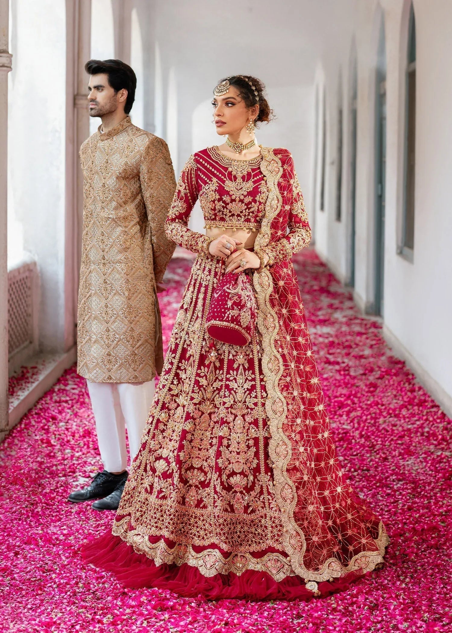 Dastoor | Shehnai Bridals Collection 24 |  Rija - Aqsa Fabrics