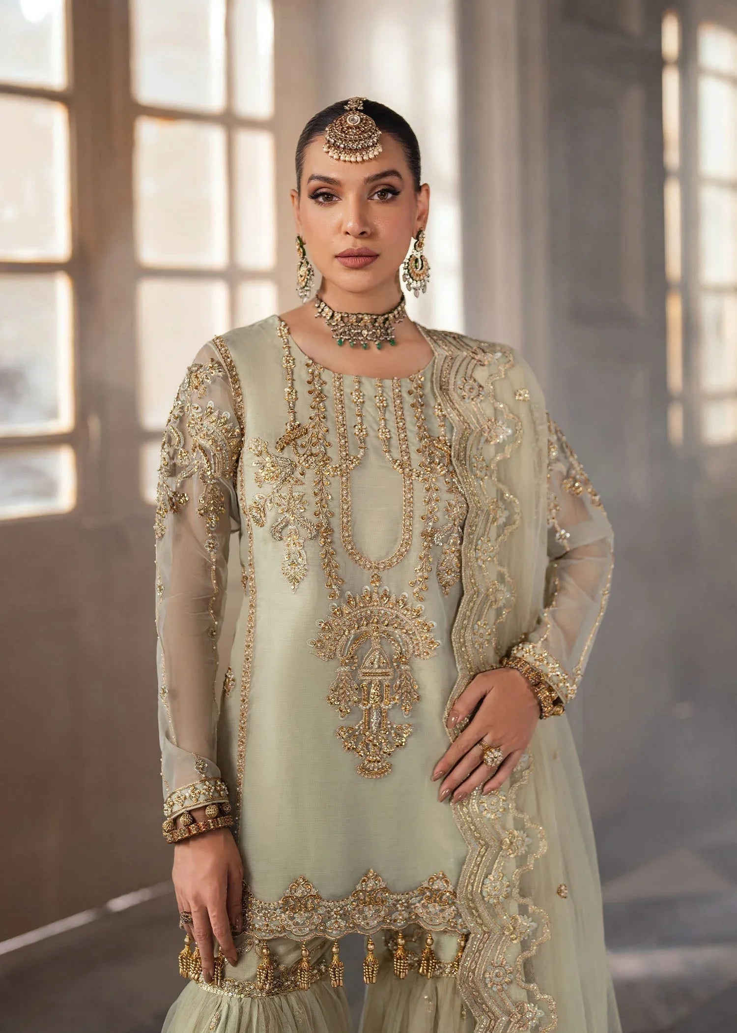 Dastoor | Shehnai Bridals Collection 24 |  Gul e rana - Aqsa Fabrics