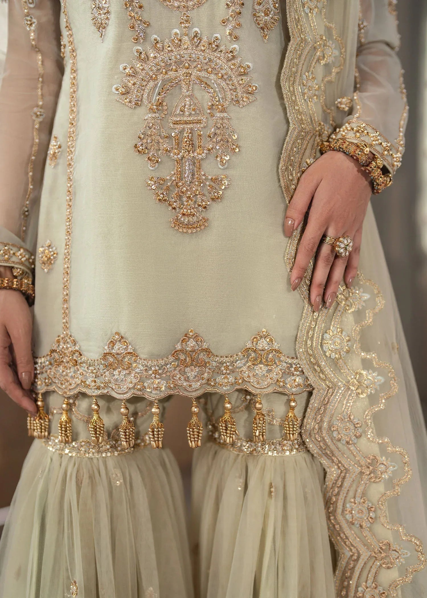 Dastoor | Shehnai Bridals Collection 24 |  Gul e rana - Aqsa Fabrics