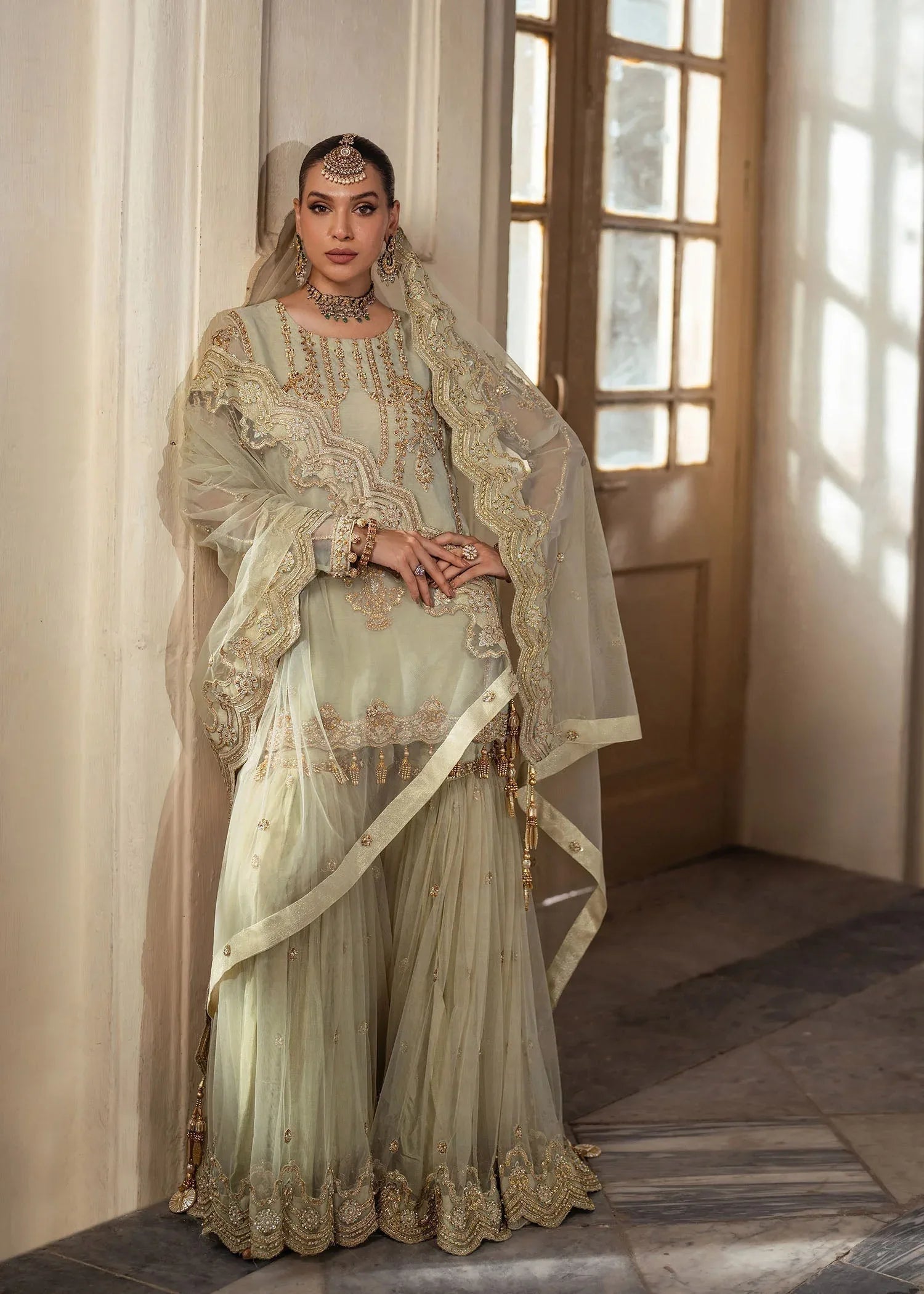 Dastoor | Shehnai Bridals Collection 24 |  Gul e rana - Aqsa Fabrics