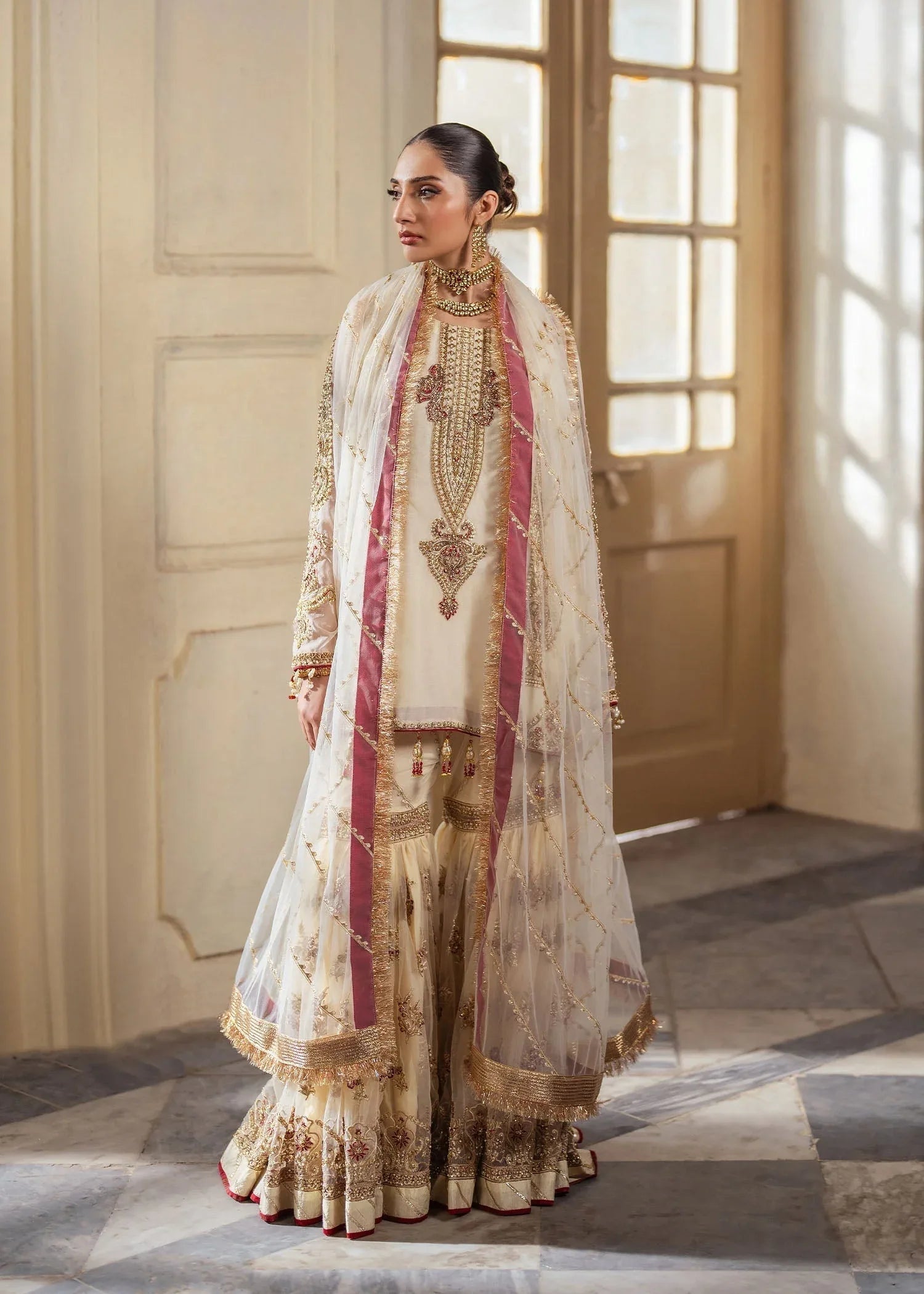 Dastoor | Shehnai Bridals Collection 24 | Zaina - Aqsa Fabrics
