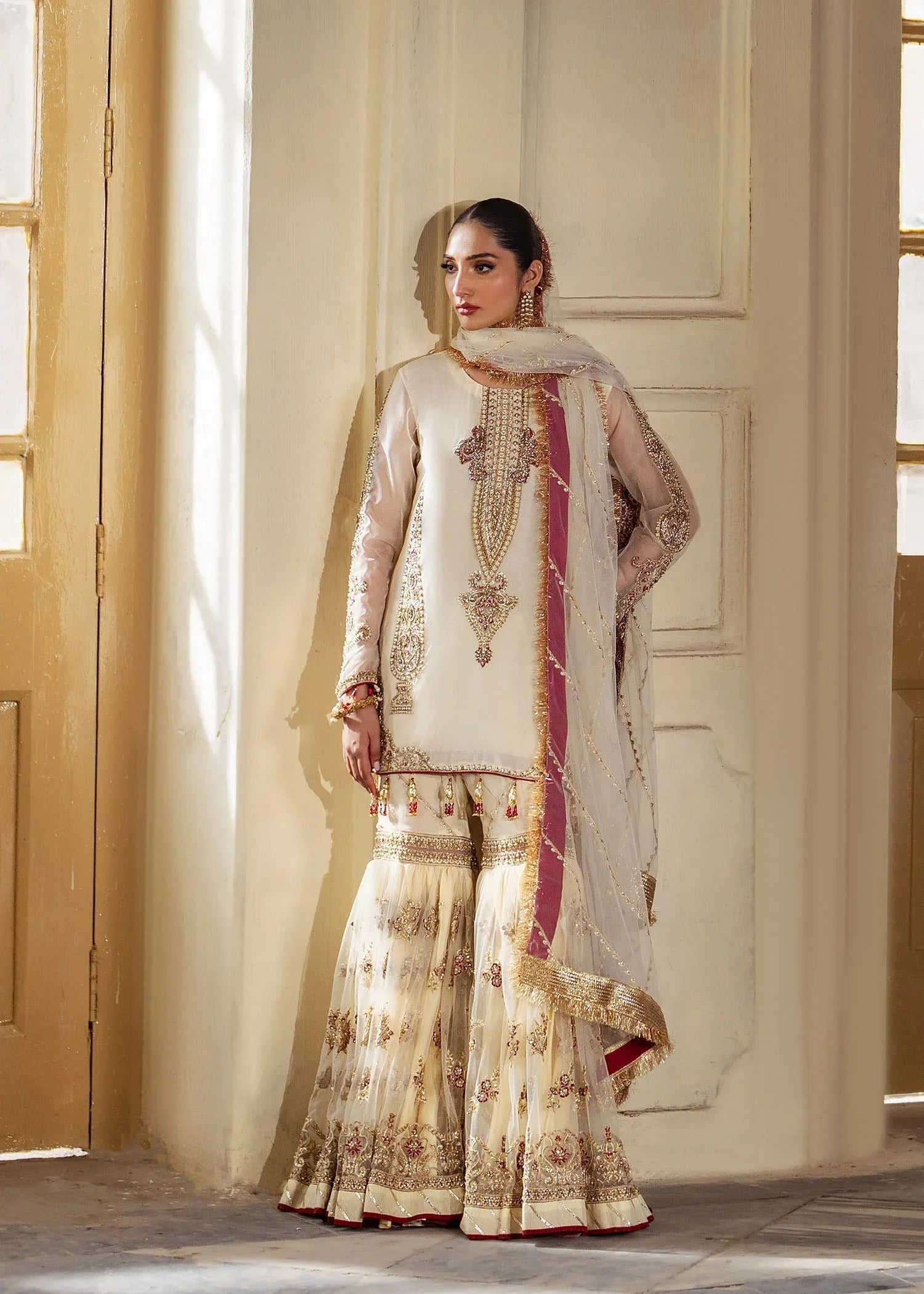 Dastoor | Shehnai Bridals Collection 24 | Zaina - Aqsa Fabrics