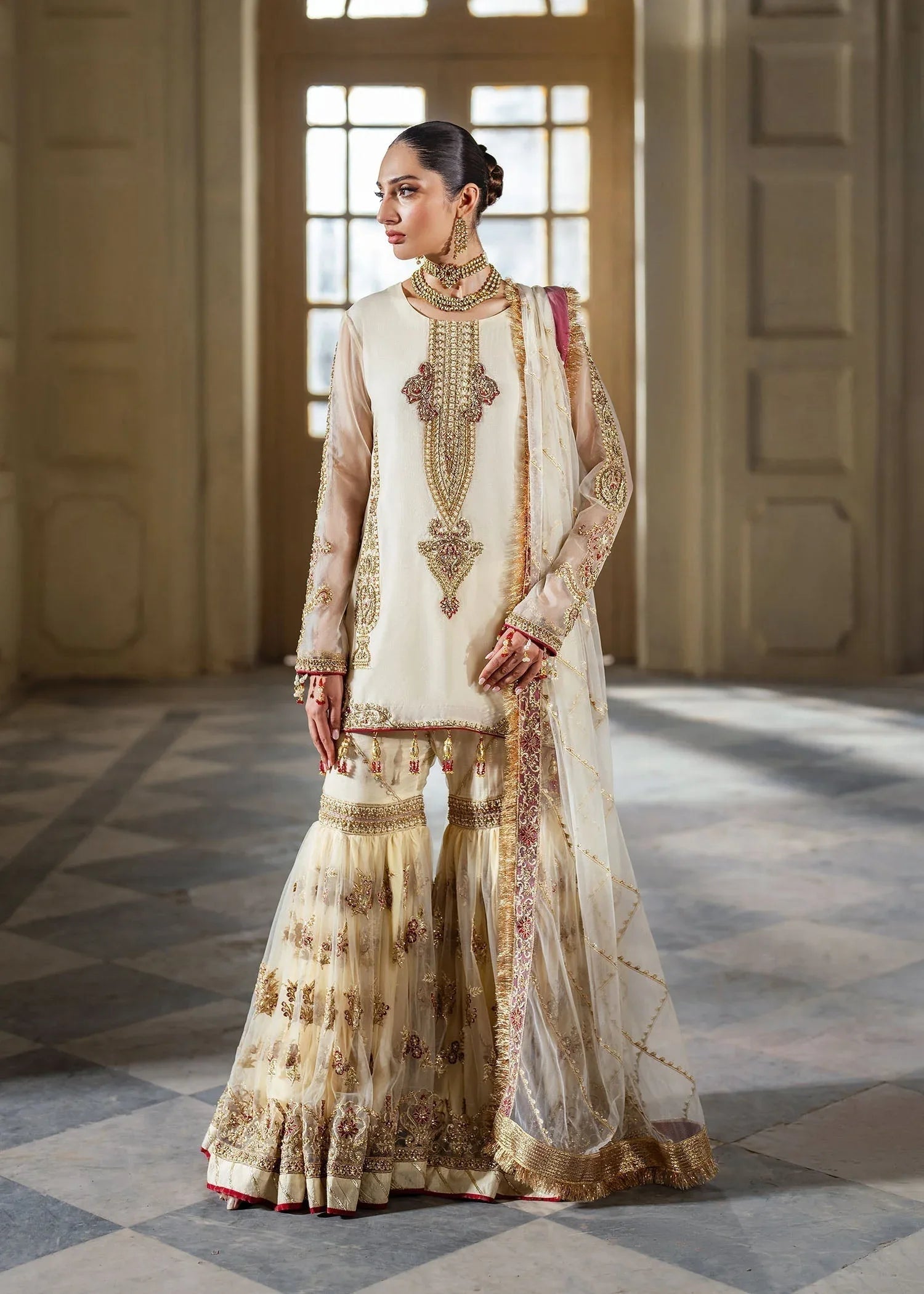 Dastoor | Shehnai Bridals Collection 24 | Zaina - Aqsa Fabrics