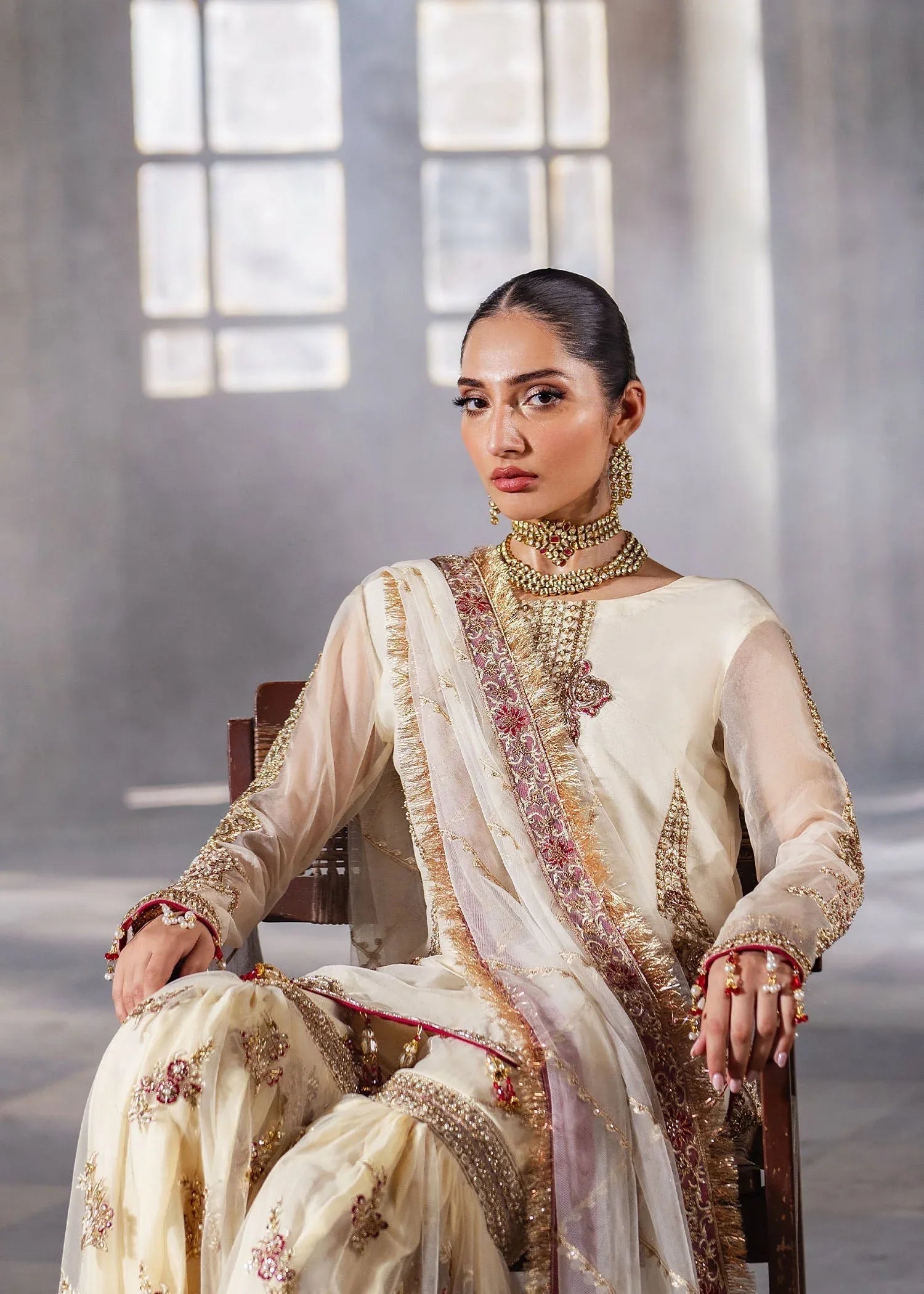 Dastoor | Shehnai Bridals Collection 24 | Zaina - Aqsa Fabrics