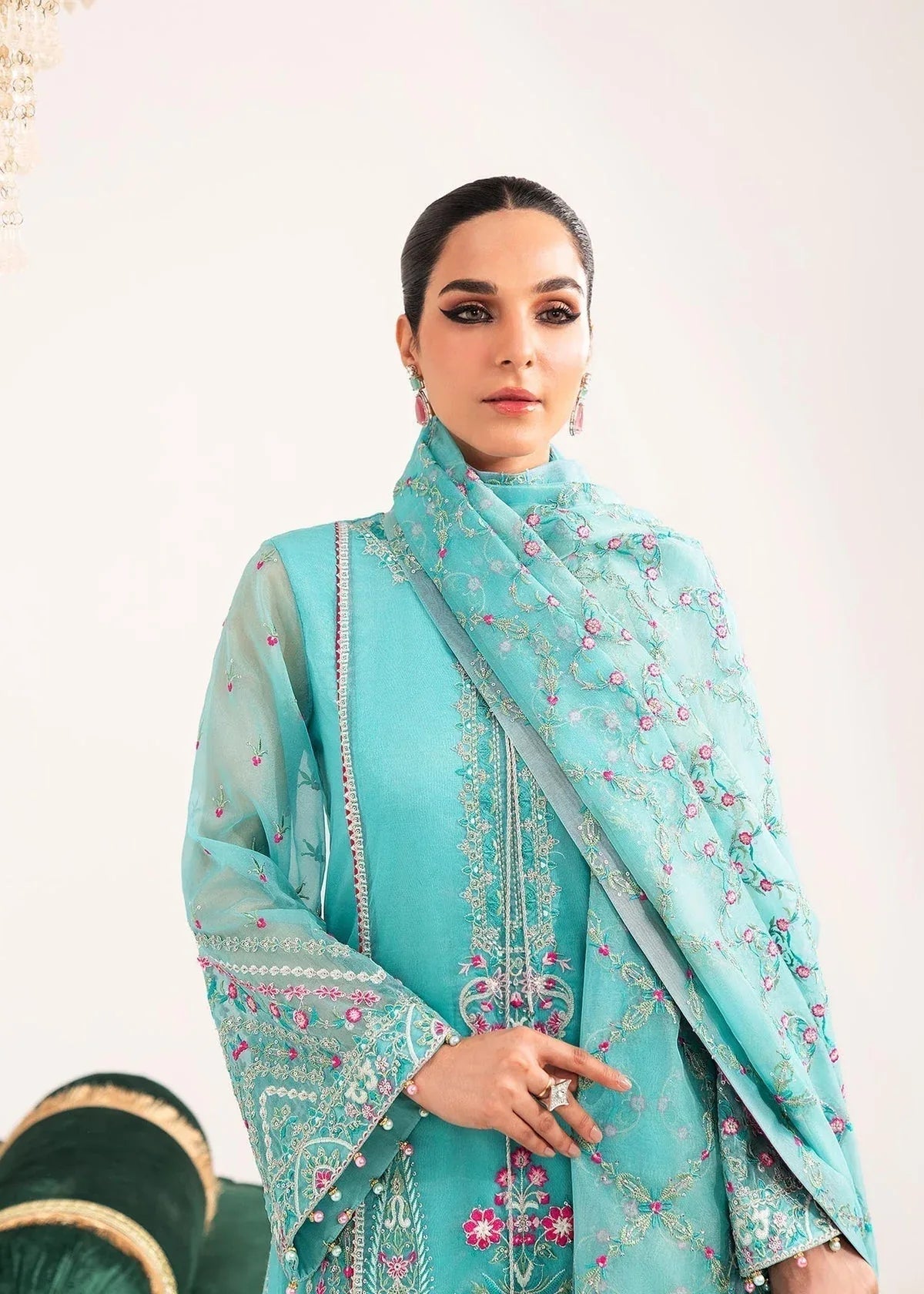 Dastoor | Sajni Luxury Eid Collection 24 | Gulnoor - Aqsa Fabrics