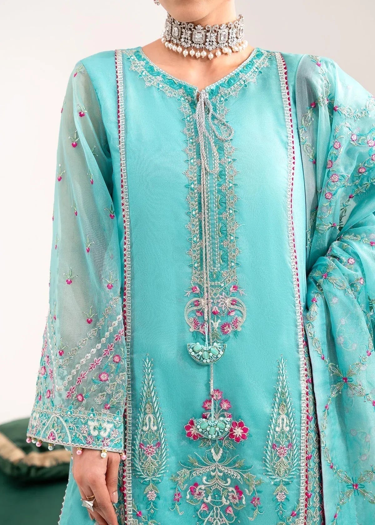 Dastoor | Sajni Luxury Eid Collection 24 | Gulnoor - Aqsa Fabrics
