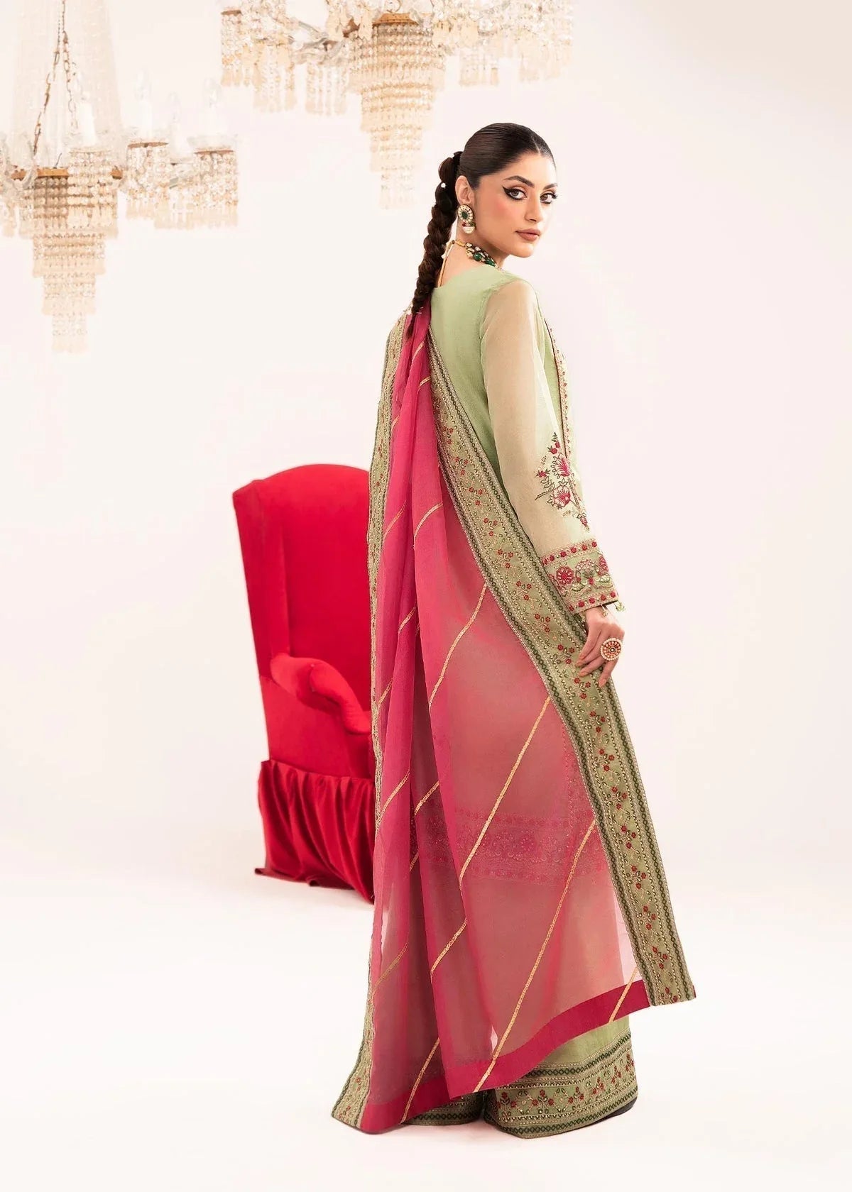 Dastoor | Sajni Luxury Eid Collection 24 | Zatooni - Aqsa Fabrics