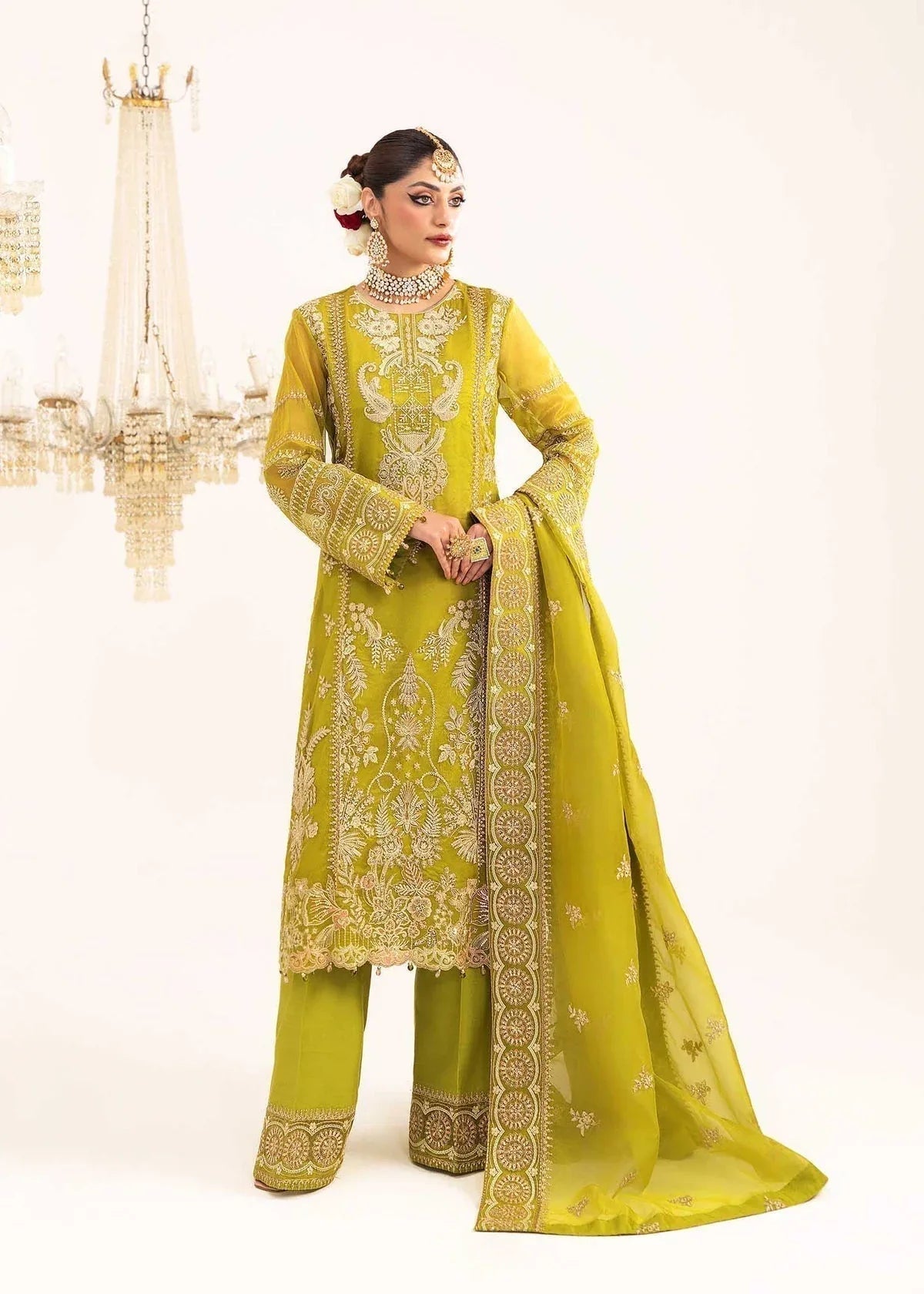 Dastoor | Sajni Luxury Eid Collection 24 | Yaqoot - Aqsa Fabrics