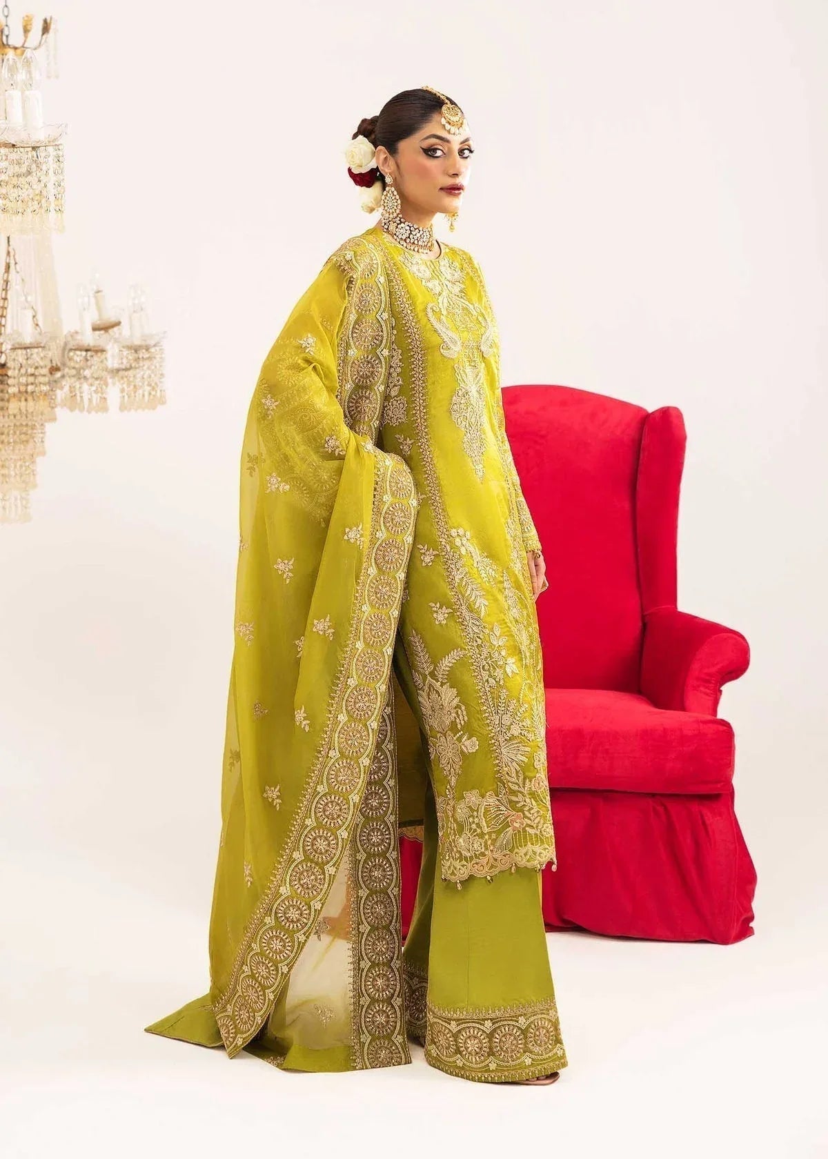 Dastoor | Sajni Luxury Eid Collection 24 | Yaqoot - Aqsa Fabrics