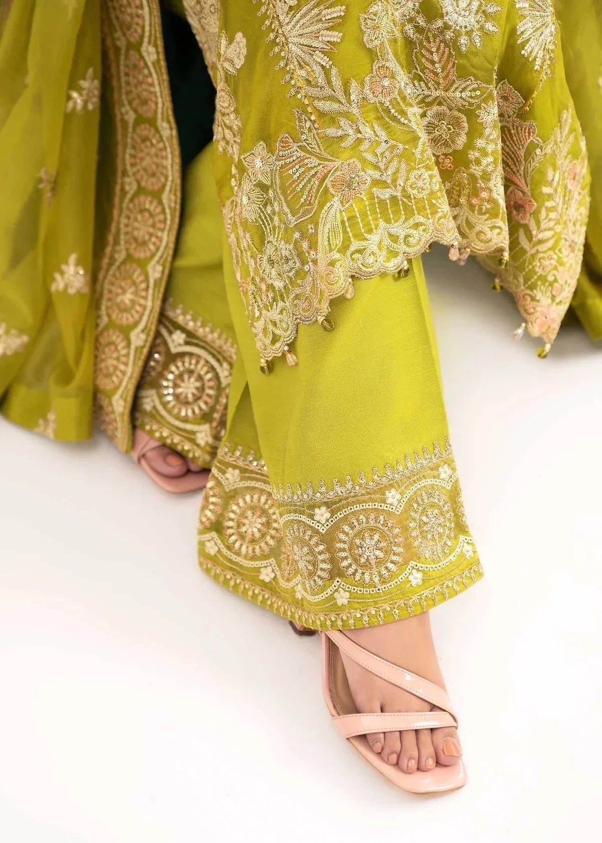 Dastoor | Sajni Luxury Eid Collection 24 | Yaqoot - Aqsa Fabrics