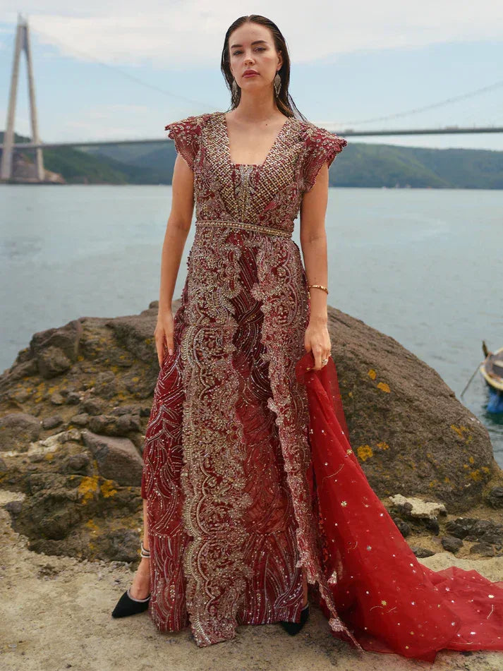 Epoque | Ciel Luxury Couture | Day Dream - Aqsa Fabrics