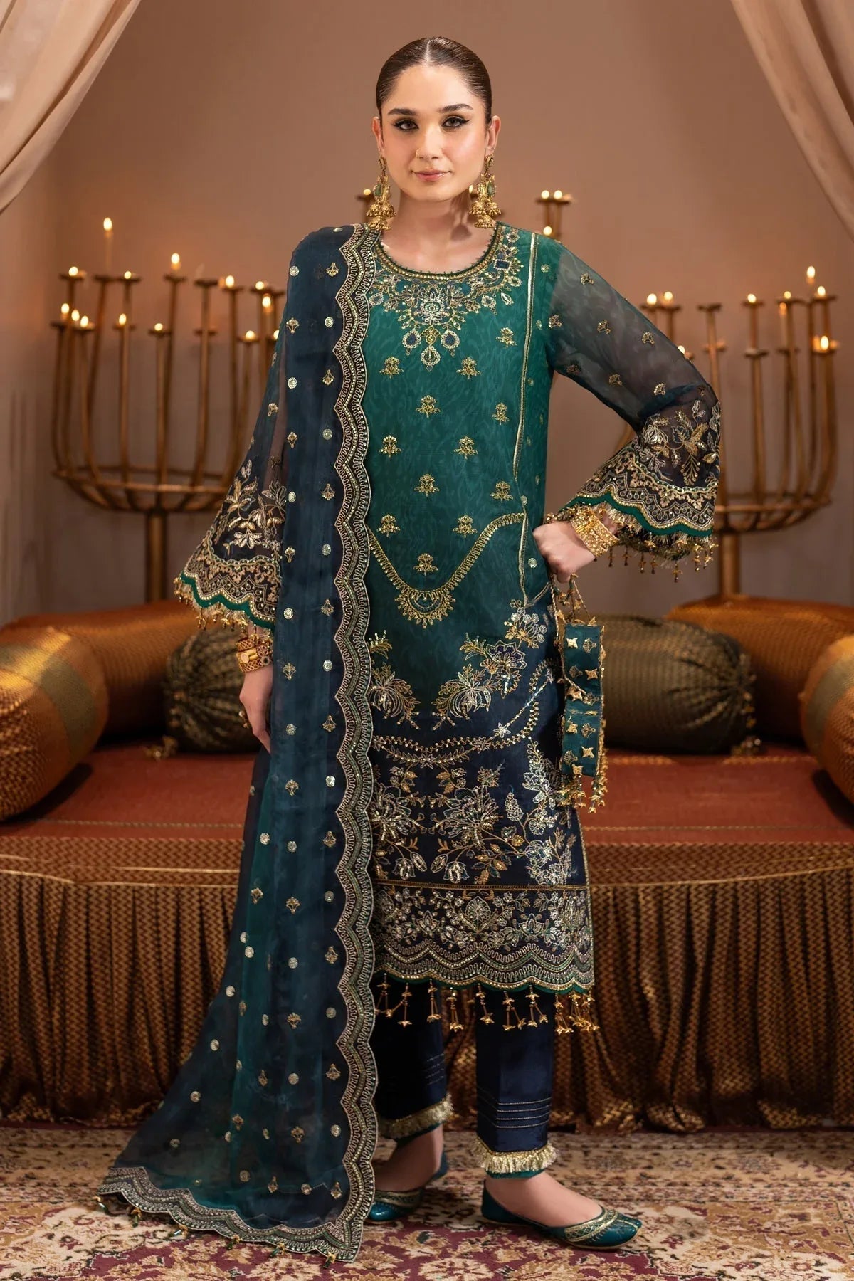 Alizeh | Jhalak Formals | AF-JHLK-04-DEEWANI - Aqsa Fabrics