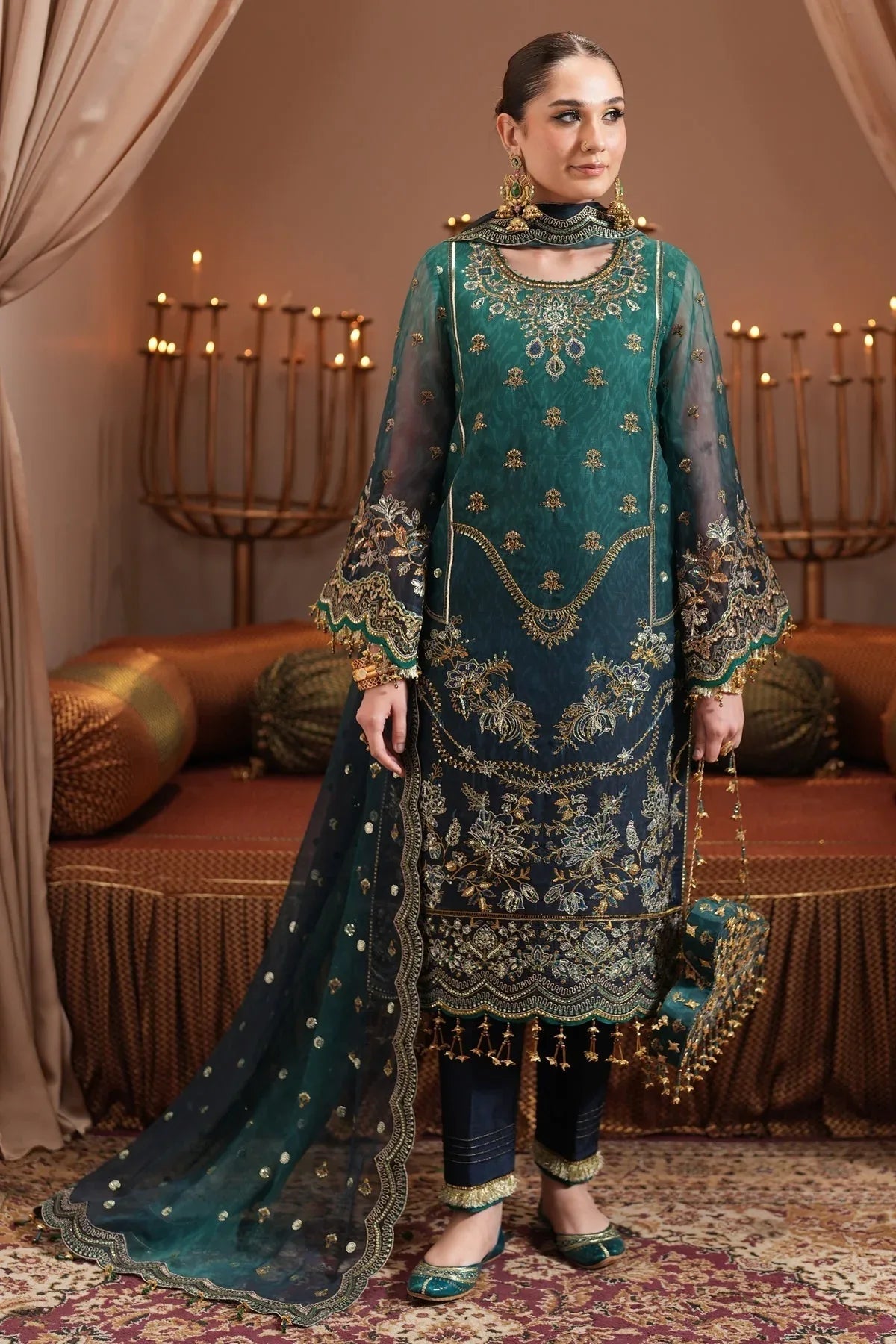 Alizeh | Jhalak Formals | AF-JHLK-04-DEEWANI - Aqsa Fabrics