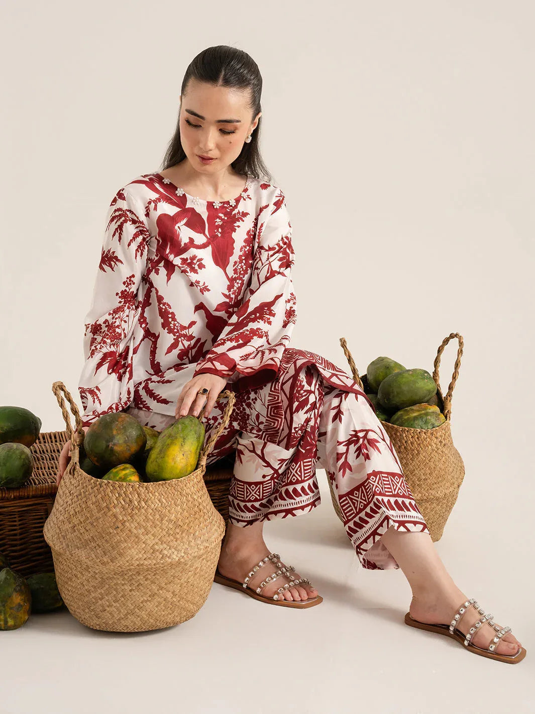 IZEL | Sunset street Pret | DUNE - Aqsa Fabrics