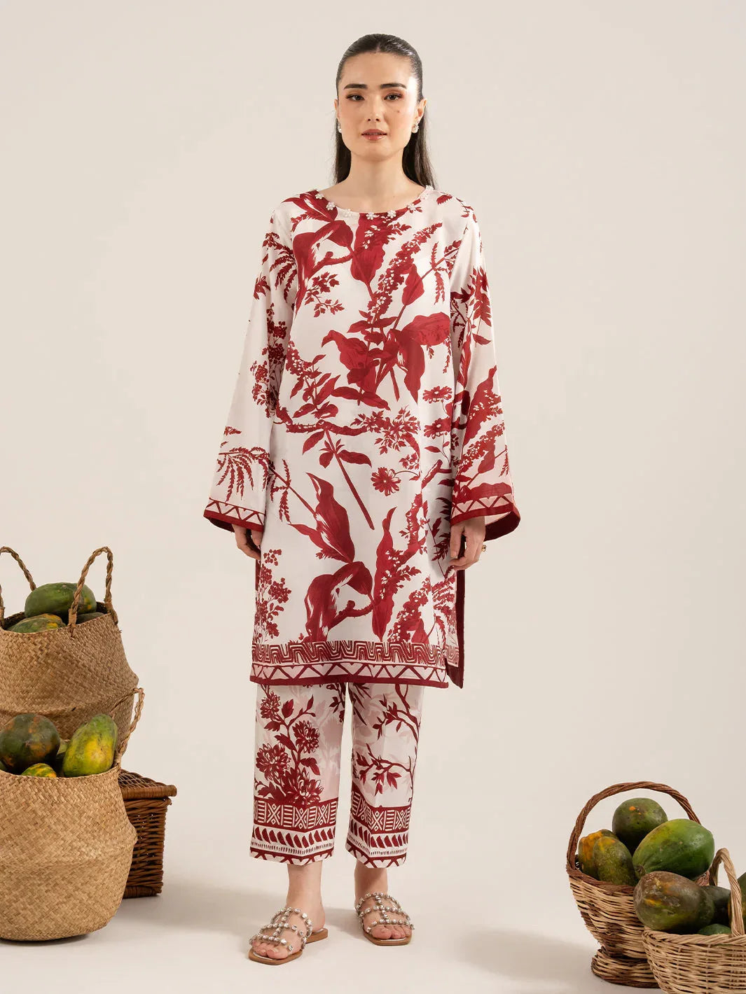IZEL | Sunset street Pret | DUNE - Aqsa Fabrics