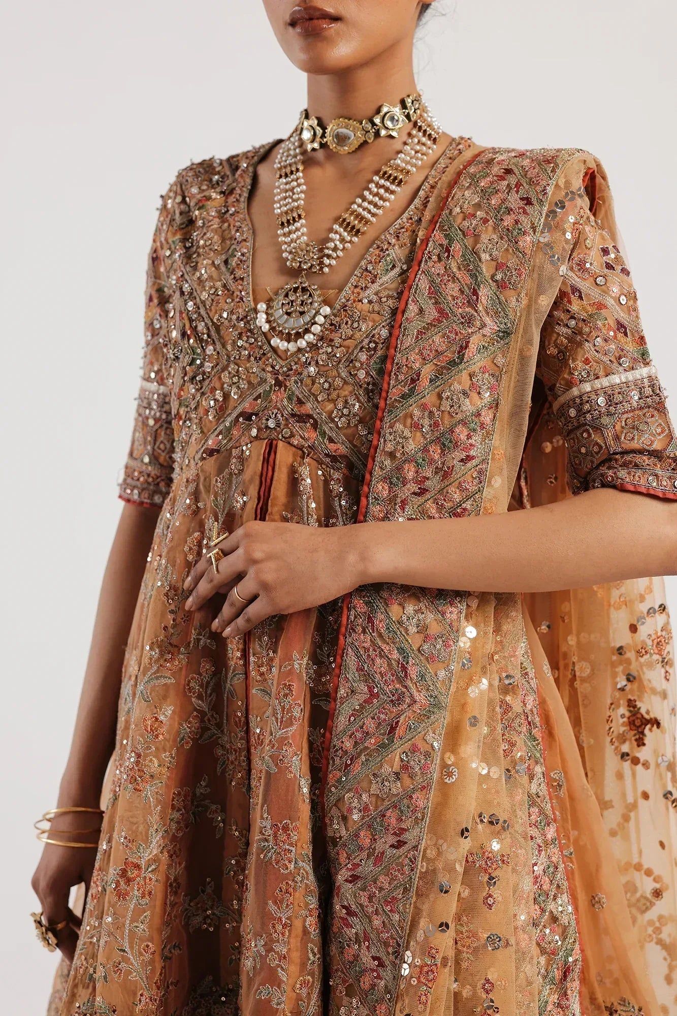 Ethnic | Luxe Formal Collection | E0022/115/114 - Aqsa Fabrics