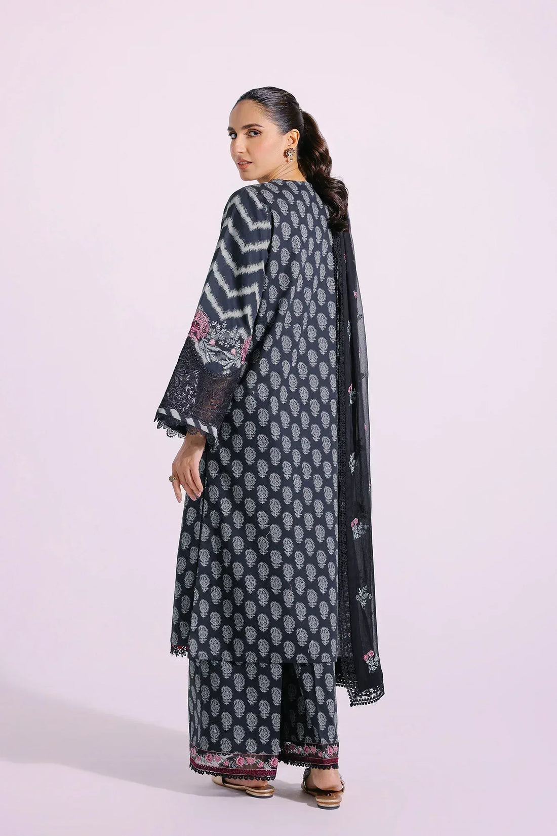 Ethnic | Rozana Collection SS 24 | E0412/203/902 - Aqsa Fabrics