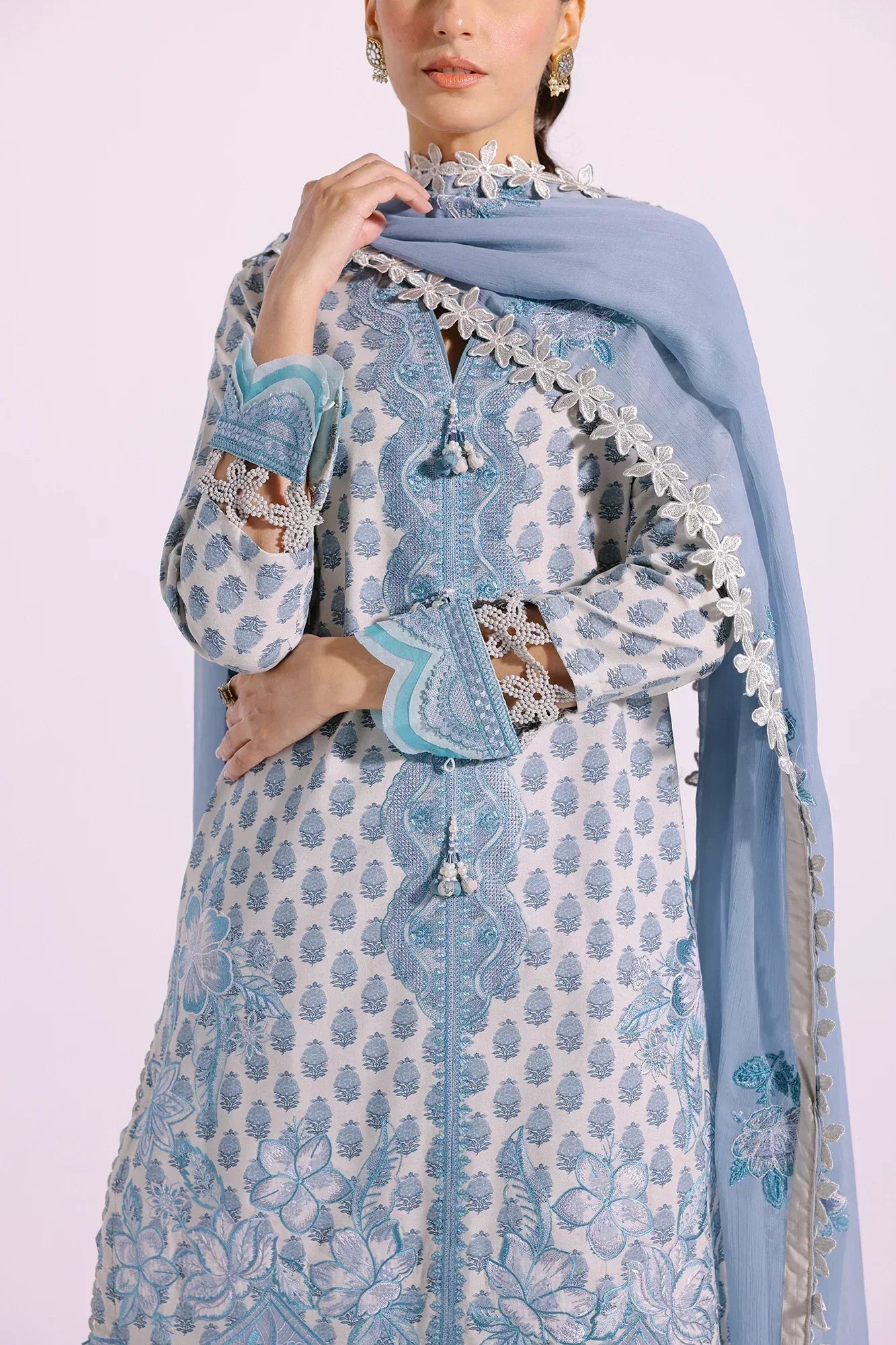 Ethnic | Rozana Collection SS 24 | E0413/203/615 - Aqsa Fabrics