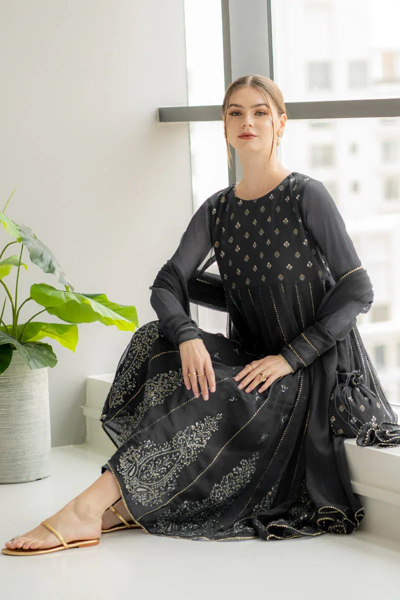 Ego | Diva Premium | ANAARKALI 3 PIECE - Aqsa Fabrics