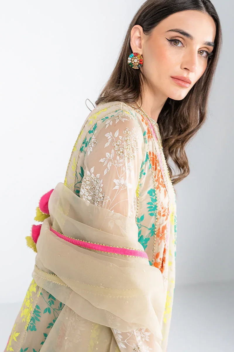 Ego | Diva Premium | NEON GARDEN 3 PIECE - Aqsa Fabrics