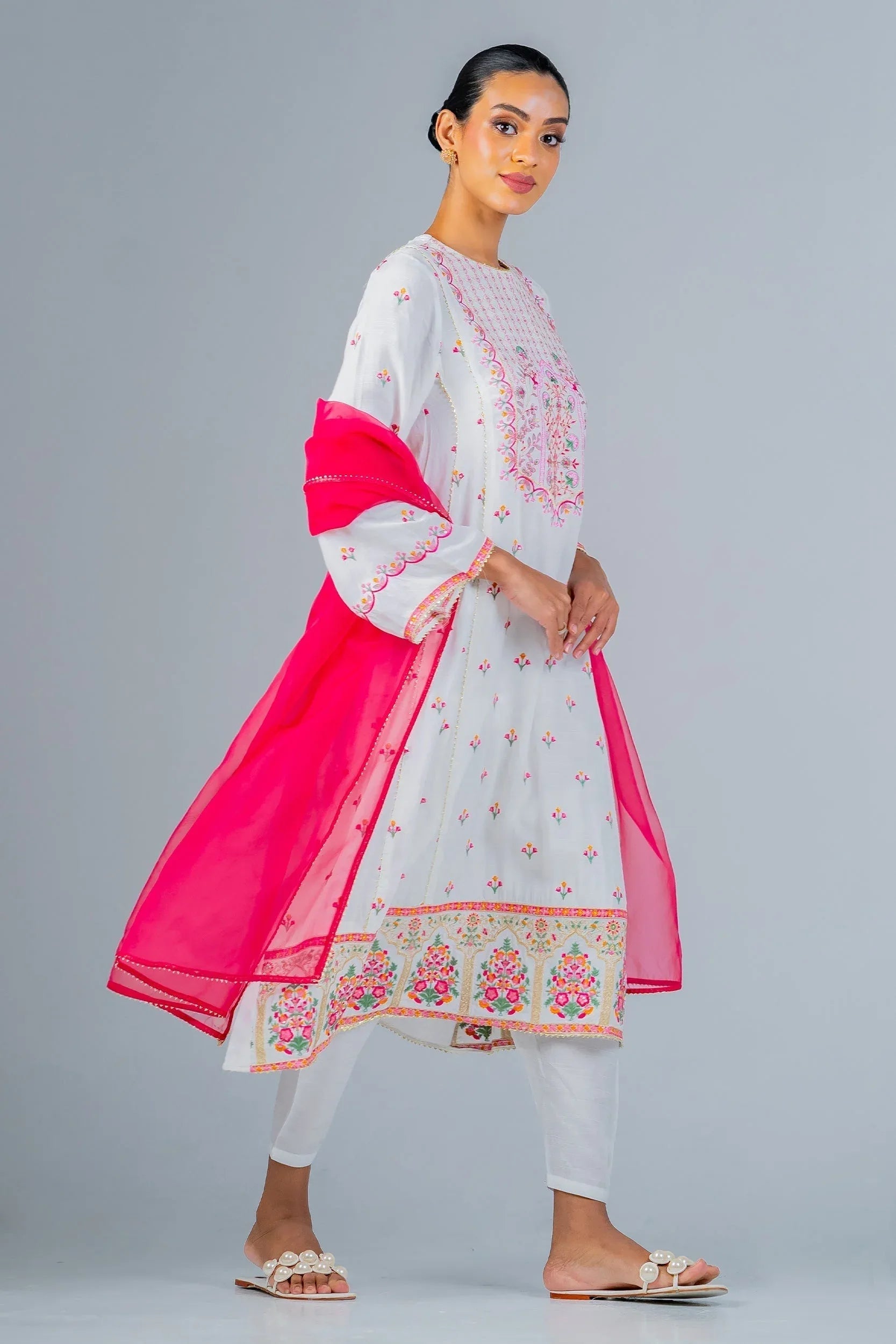 Ego | Diva Premium | HIBISCUS 3 PIECE - Aqsa Fabrics