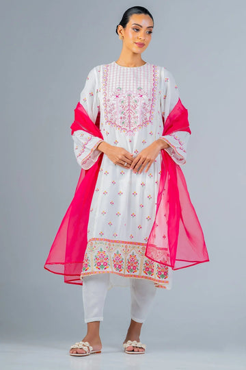 Ego | Diva Premium | HIBISCUS 3 PIECE - Aqsa Fabrics