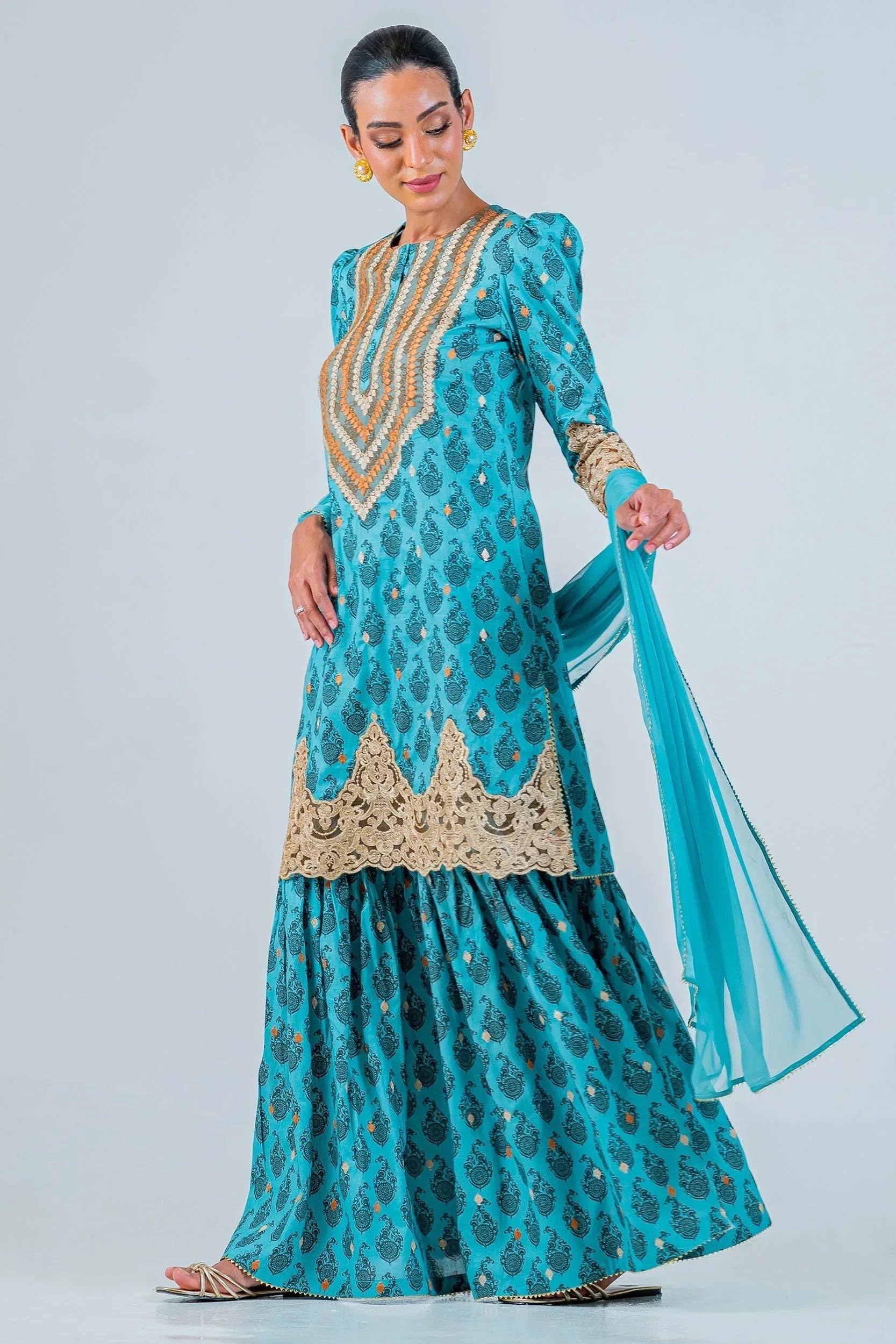Ego | Diva Premium | ZEENAT 3 PIECE - Aqsa Fabrics