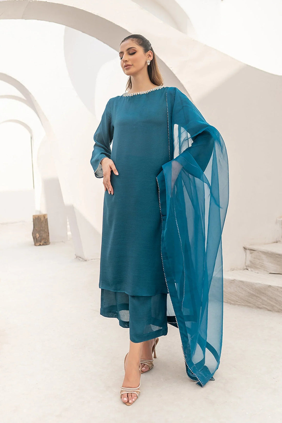 Ego | Diva Premium | BLING 3 PIECE - Aqsa Fabrics