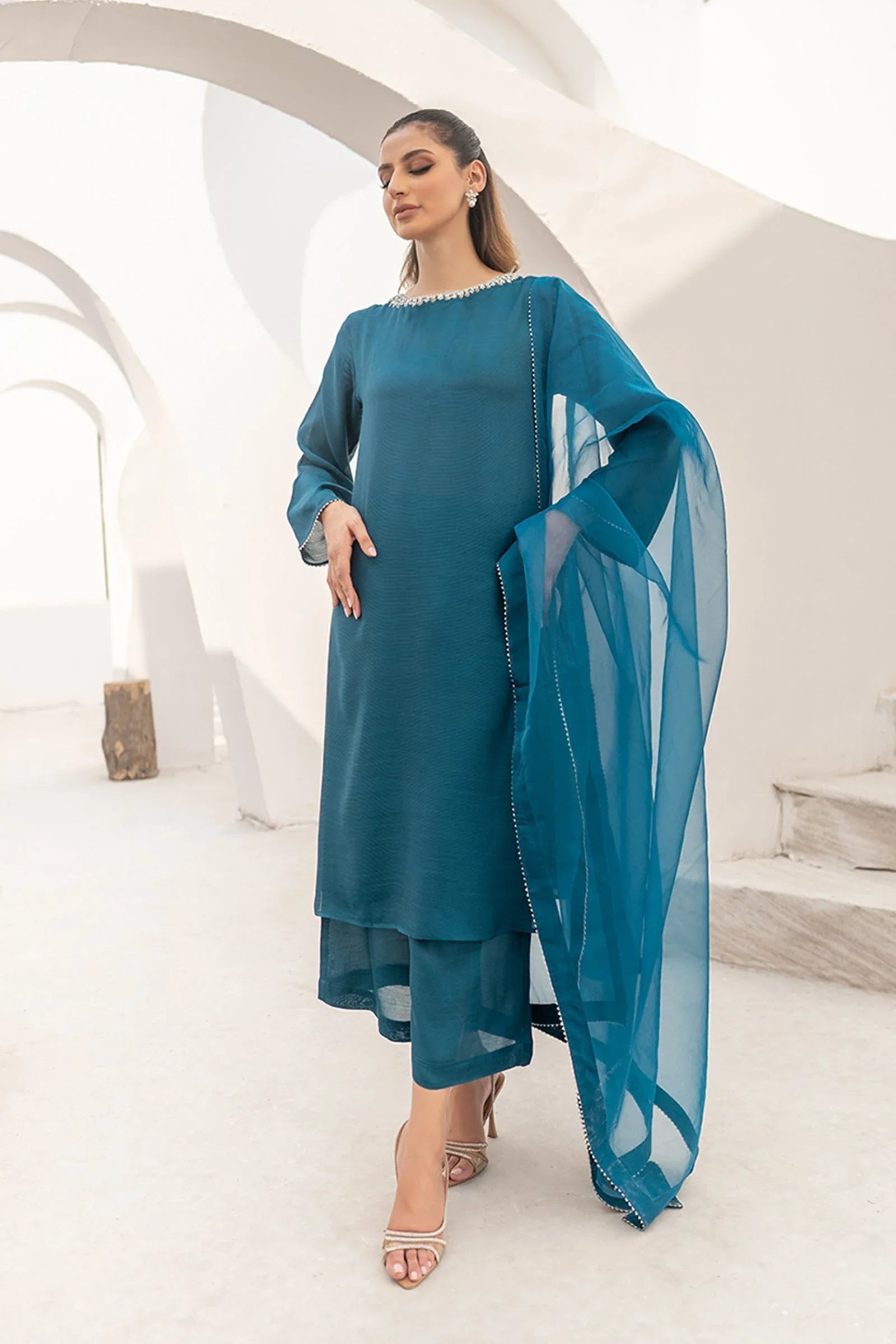 Ego | Diva Premium | BLING 3 PIECE - Aqsa Fabrics