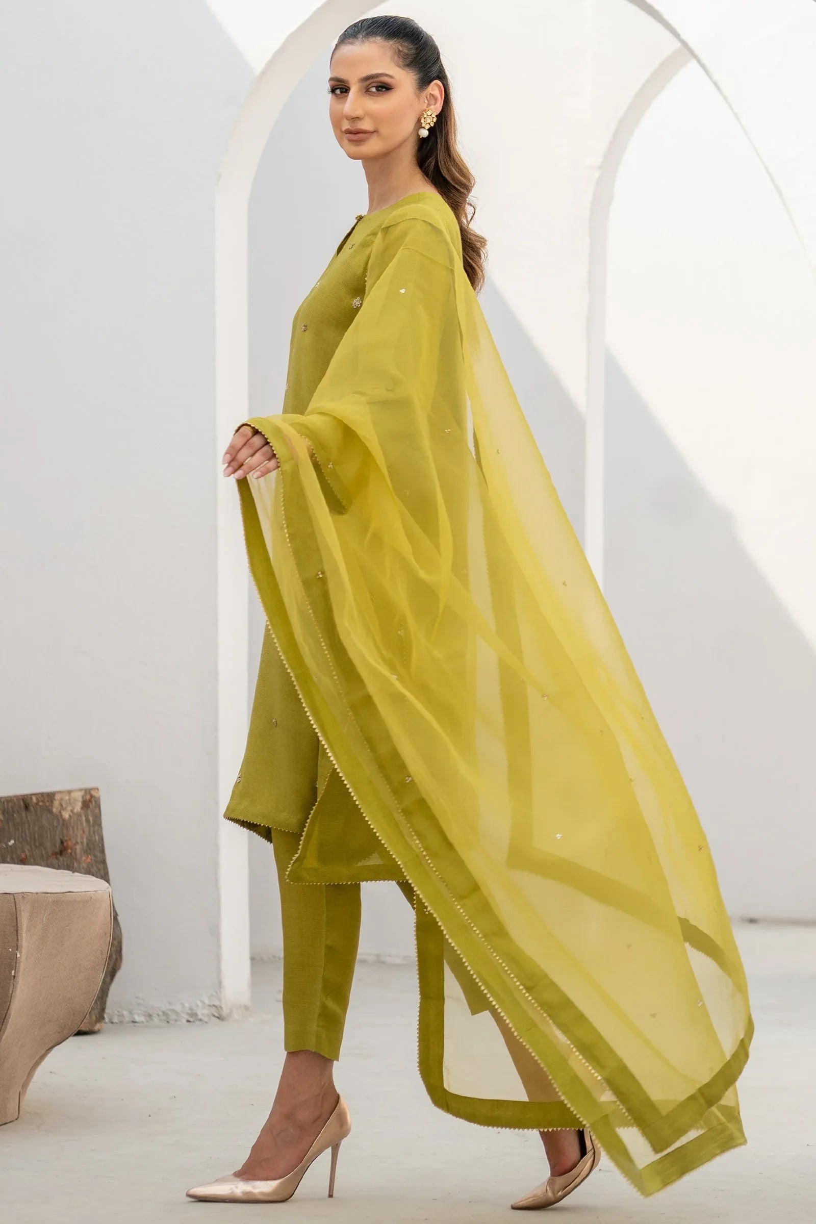 Ego | Diva Premium | MIRAH 3 PIECE - Aqsa Fabrics
