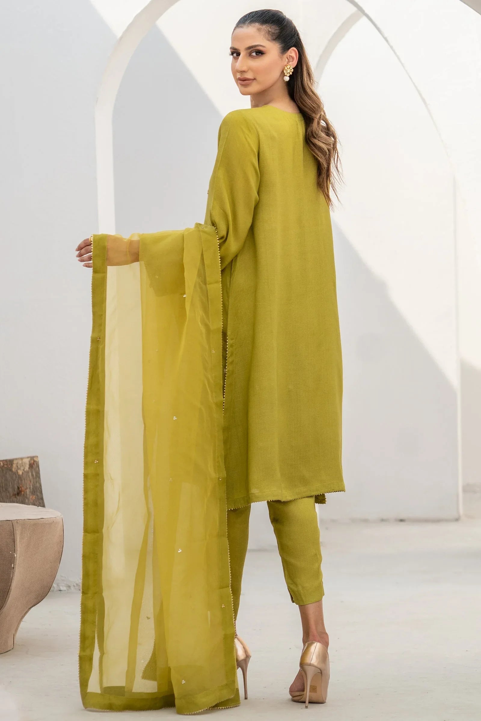 Ego | Diva Premium | MIRAH 3 PIECE - Aqsa Fabrics