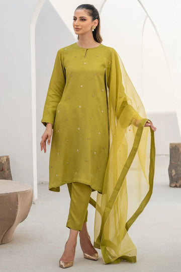 Ego | Diva Premium | MIRAH 3 PIECE - Aqsa Fabrics
