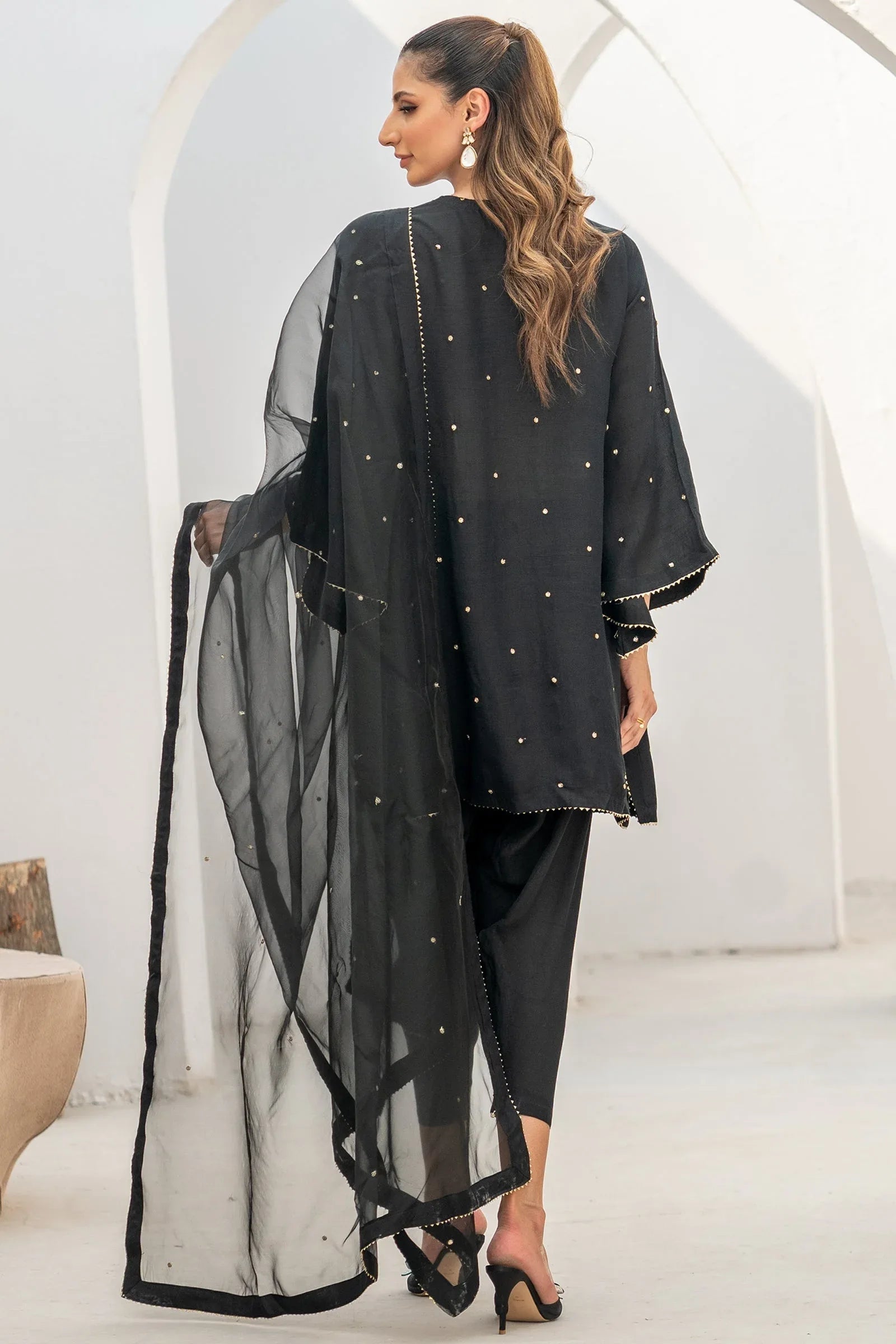 Ego | Diva Premium | SHIMMER 3 PIECE - Aqsa Fabrics