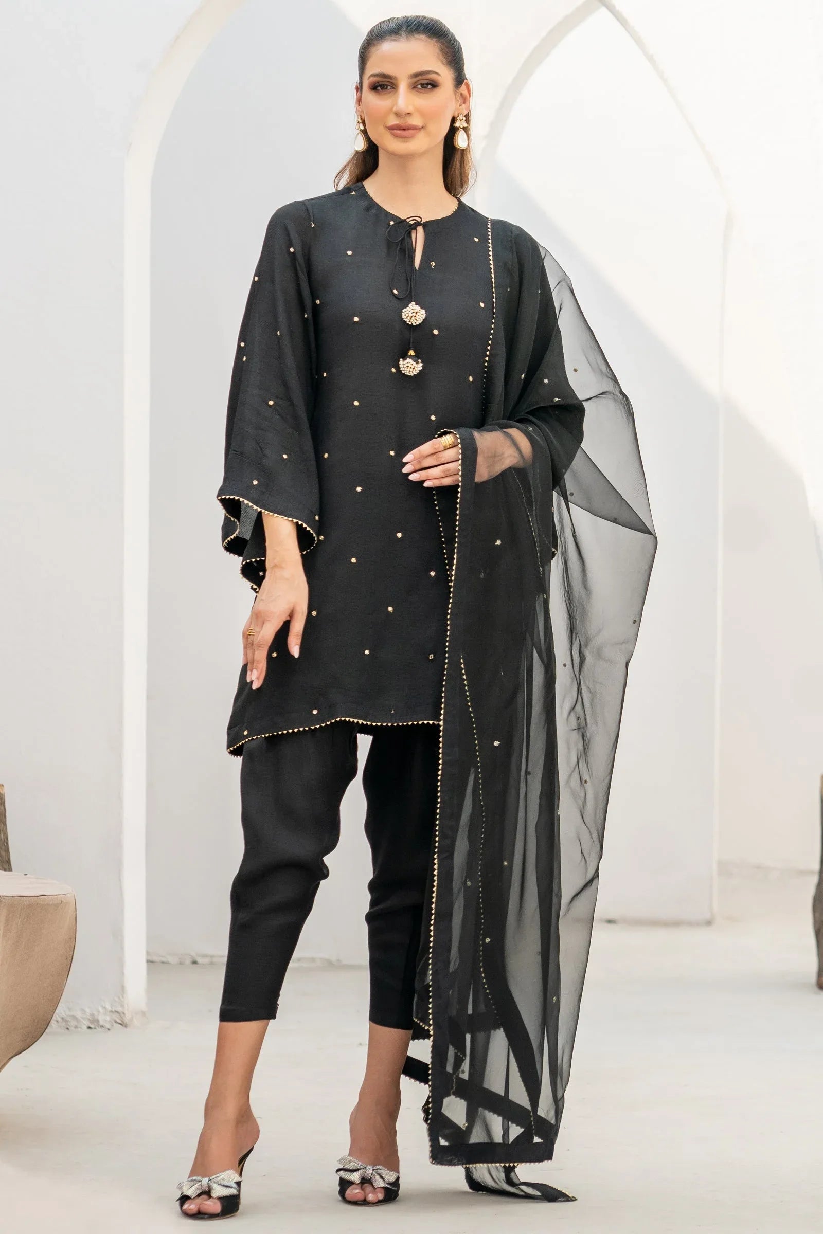 Ego | Diva Premium | SHIMMER 3 PIECE - Aqsa Fabrics