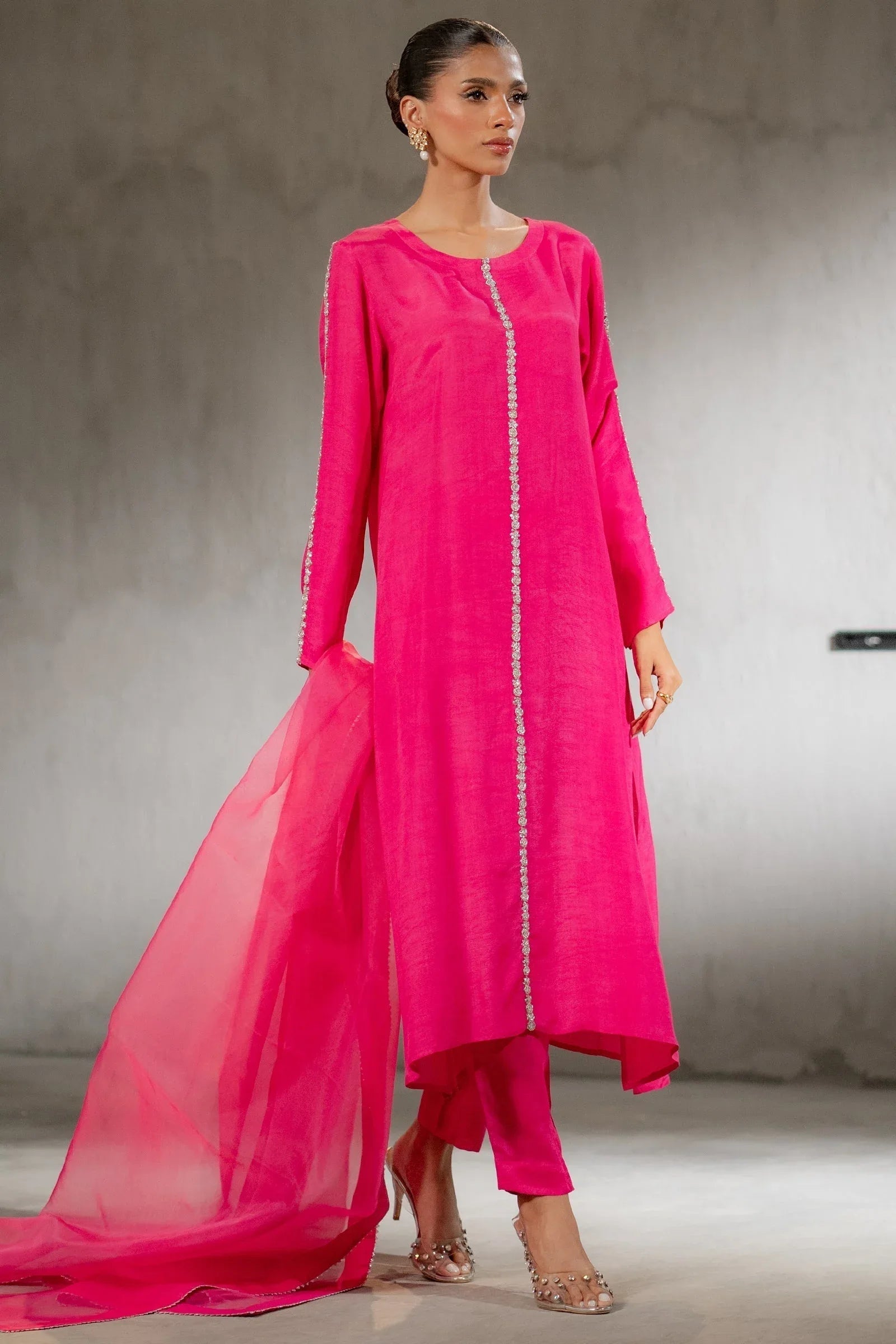 Ego | Diva Premium | INFINITE 3 PIECE - Aqsa Fabrics