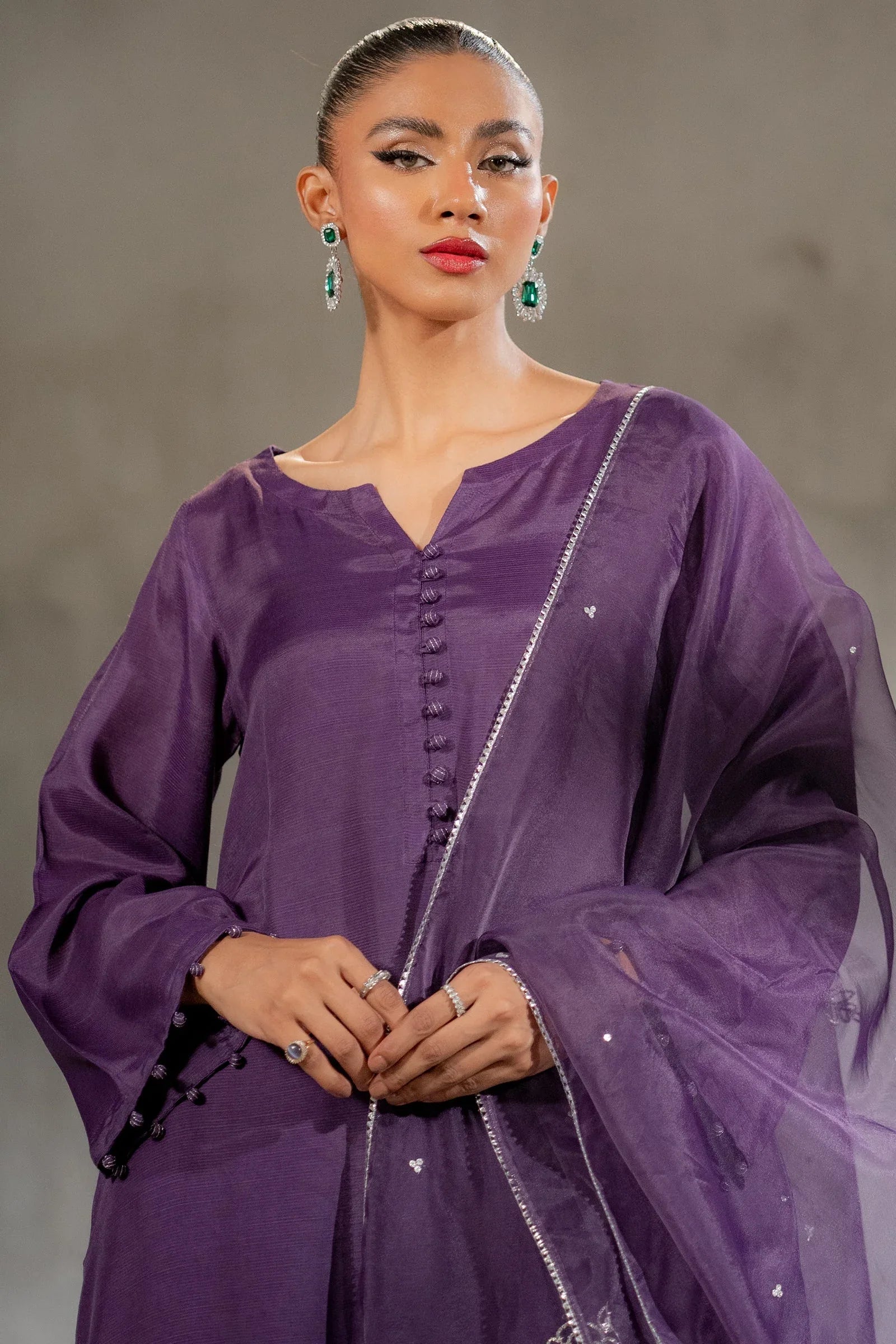 Ego | Diva Premium | JHALAK 3 PIECE - Aqsa Fabrics